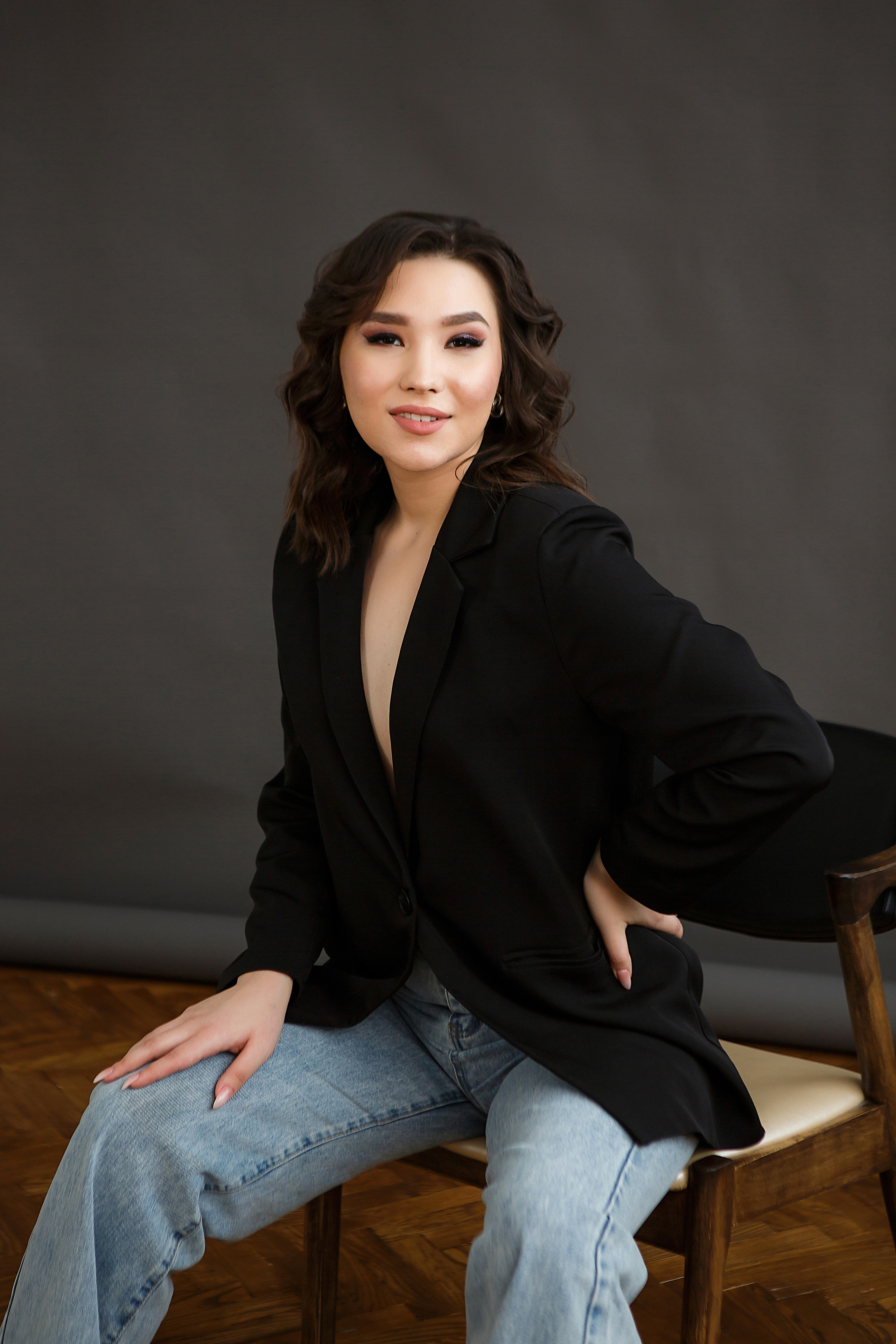 Женский портрет в студии. Семейный и детский фотограф в Стерлитамаке Разина Рахмангулова