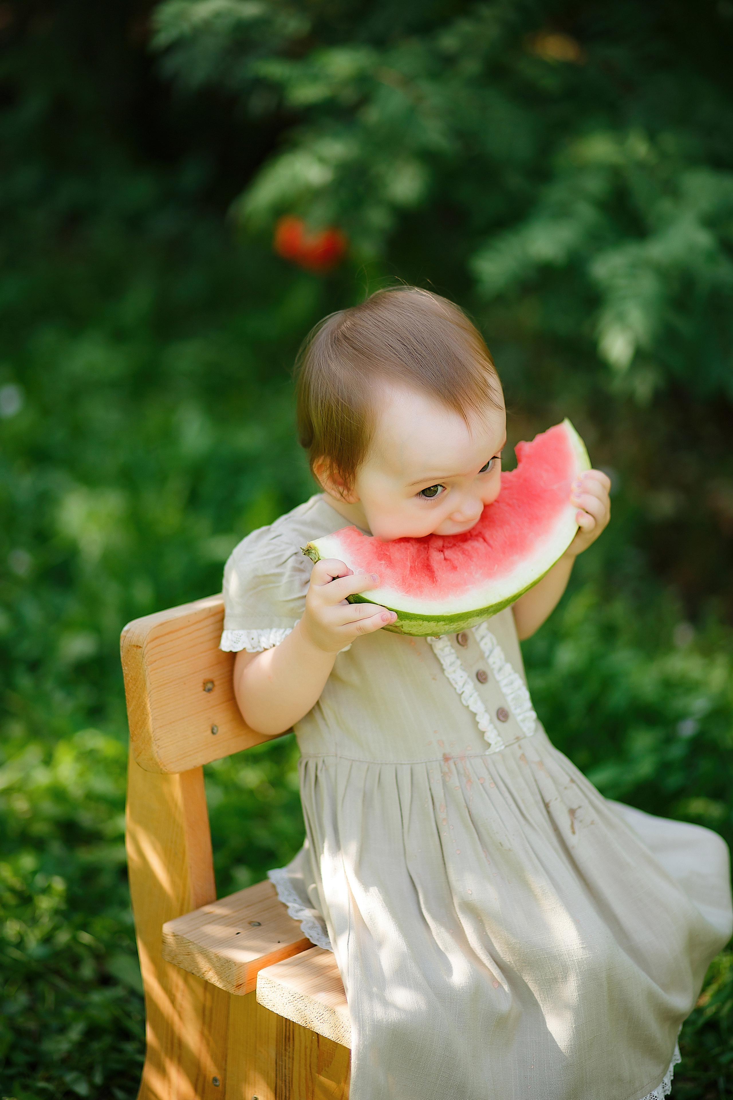 Детская фотосессия с арбузами. Семейный и детский фотограф в Стерлитамаке Разина Рахмангулова