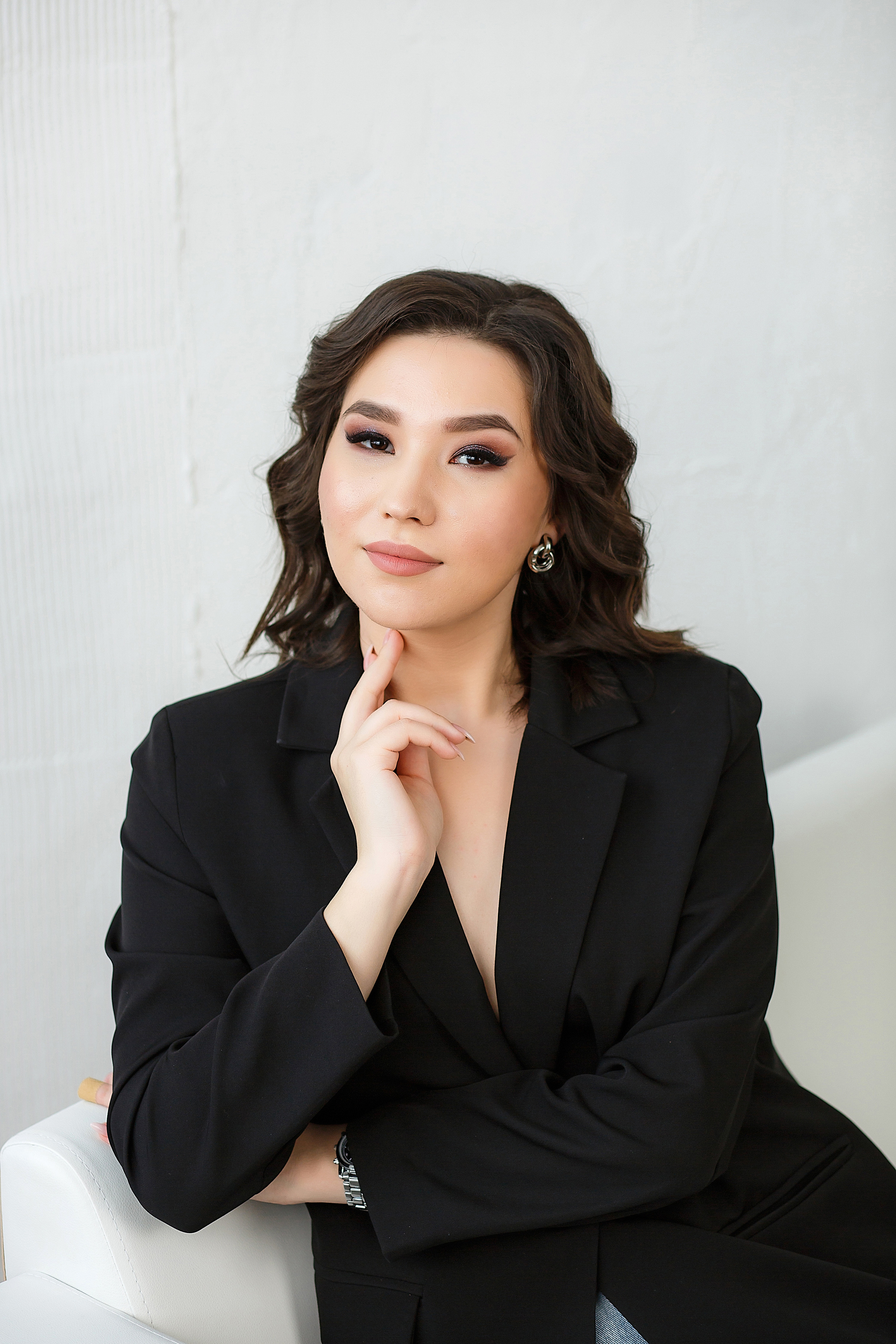 Женский портрет в студии. Семейный и детский фотограф в Стерлитамаке Разина Рахмангулова