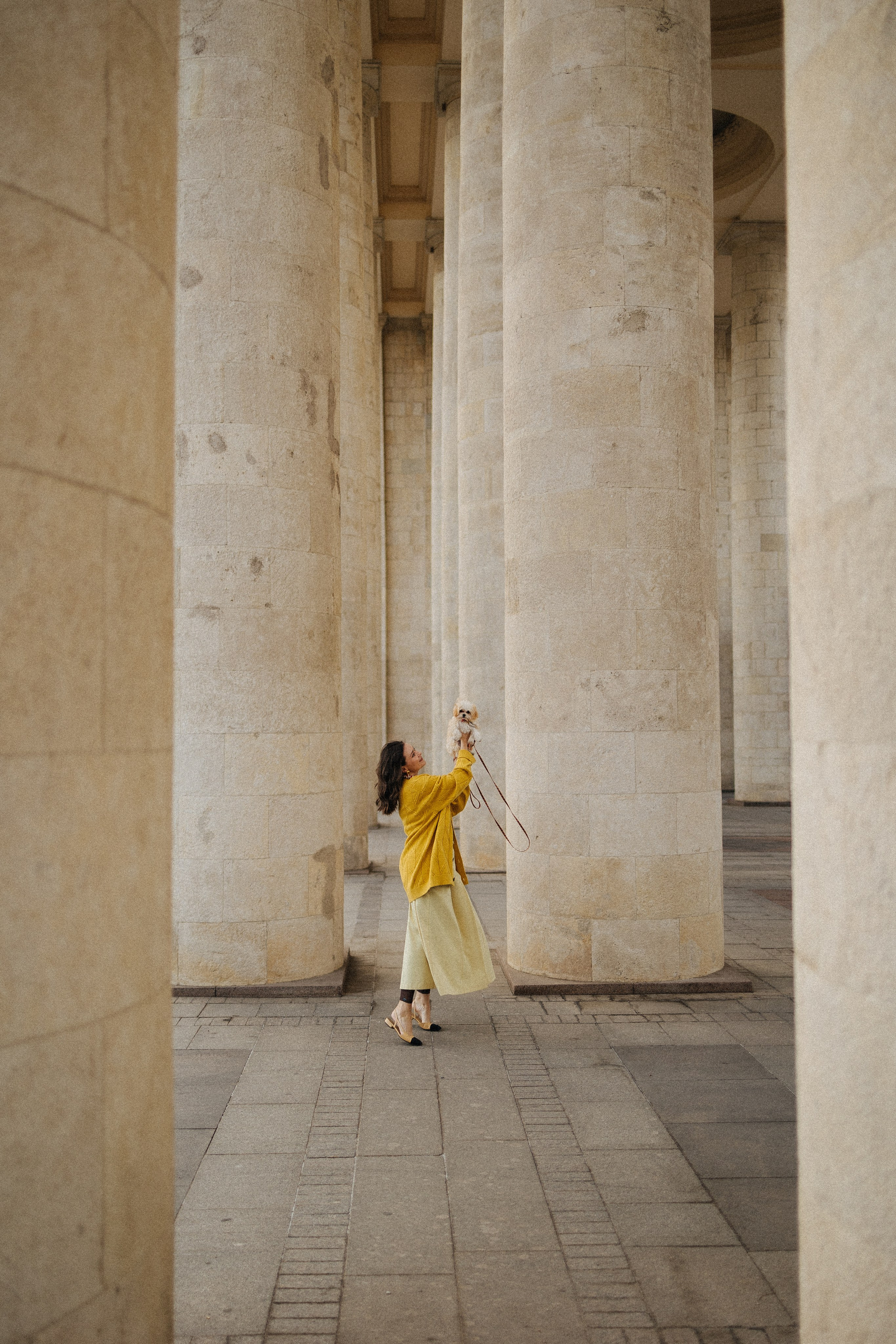 Оля и Бри. Фотораф — анималист Мария Шистка