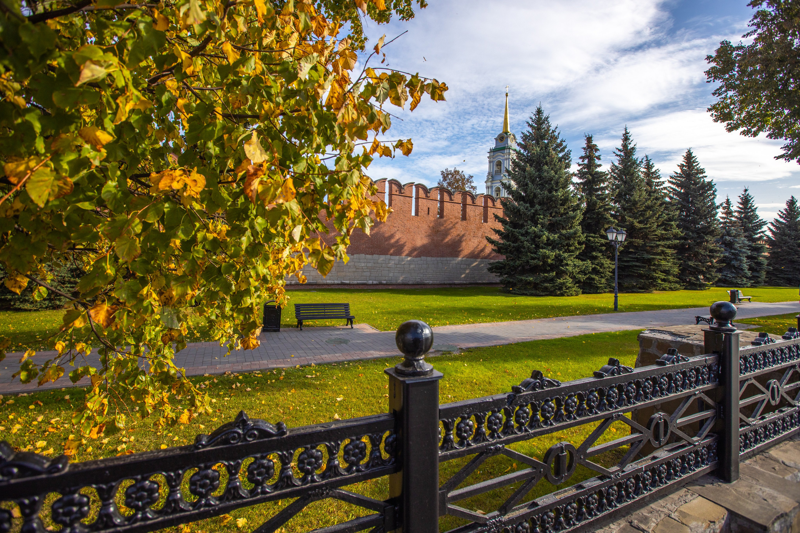 Площадь Ленина, Гостинный двор, Белый дом, Фонтаны, улица Советская. Фотограф в Туле Крупский АнДРей. Фотостудия «КАДР71» в Туле