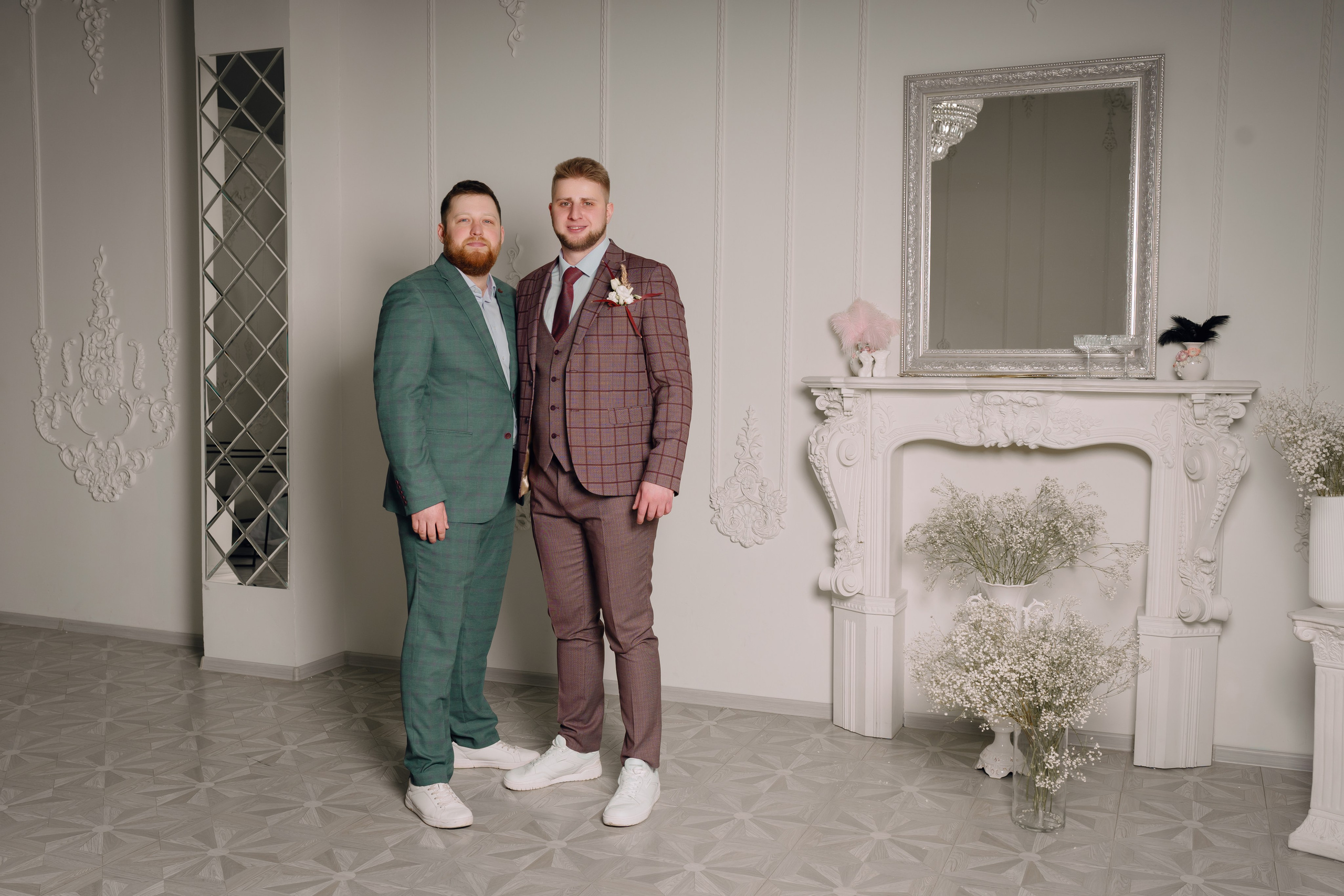 Свадебная фотосессия в студии. Фотограф Ким Наталья в Красноярске