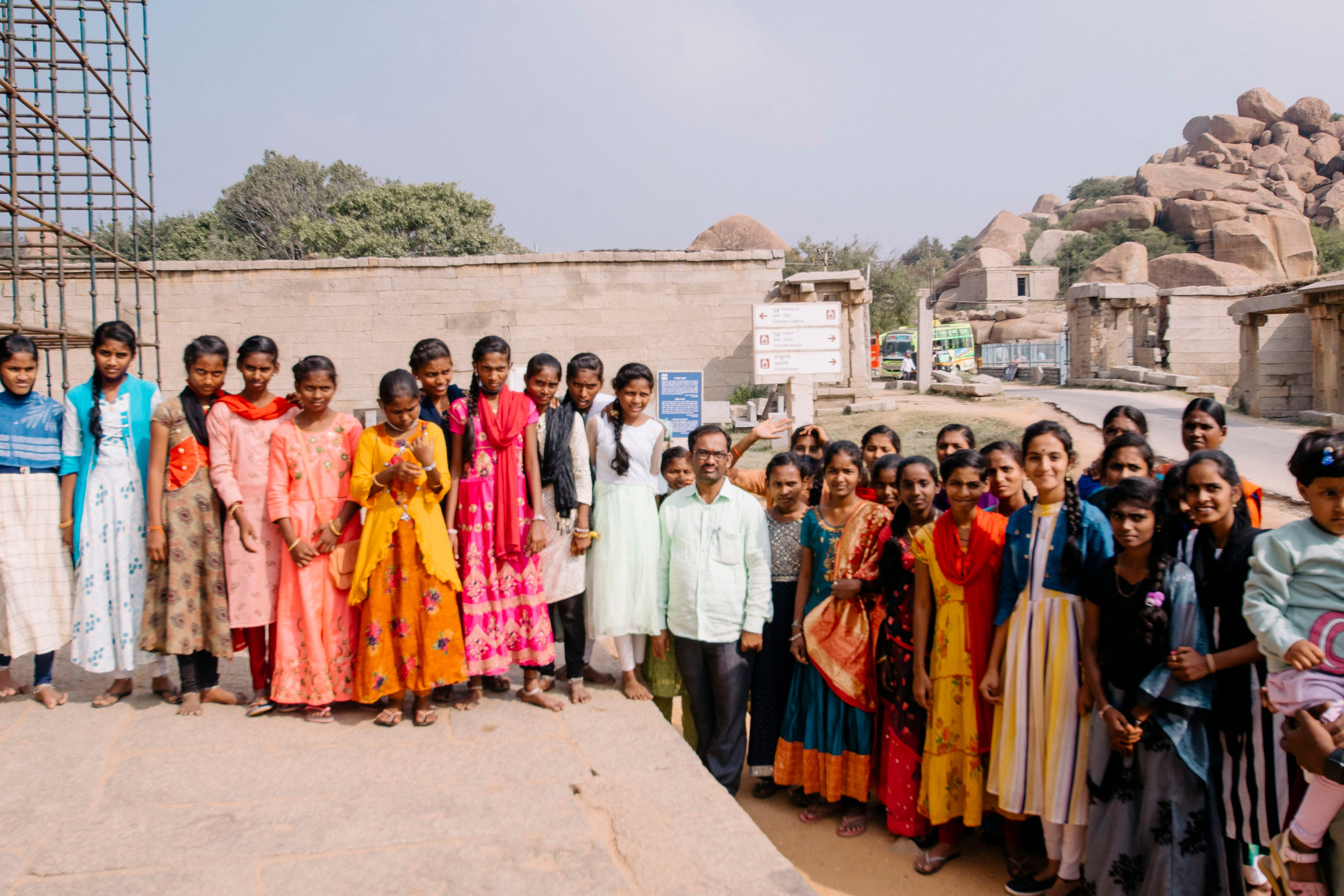 Hampi street. Iraogo