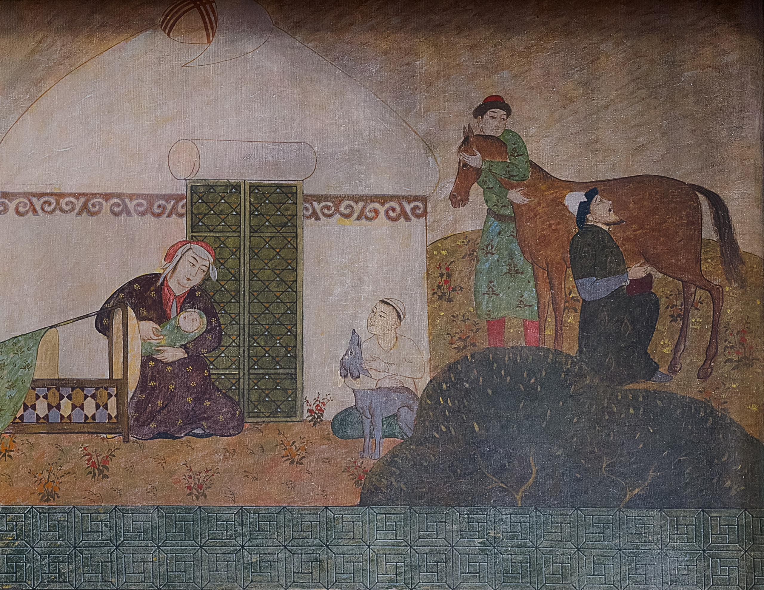Амен Хайдаров — гостиница «Отрар». Roman Yakunin — interior photographer in Almaty, Kazakhstan