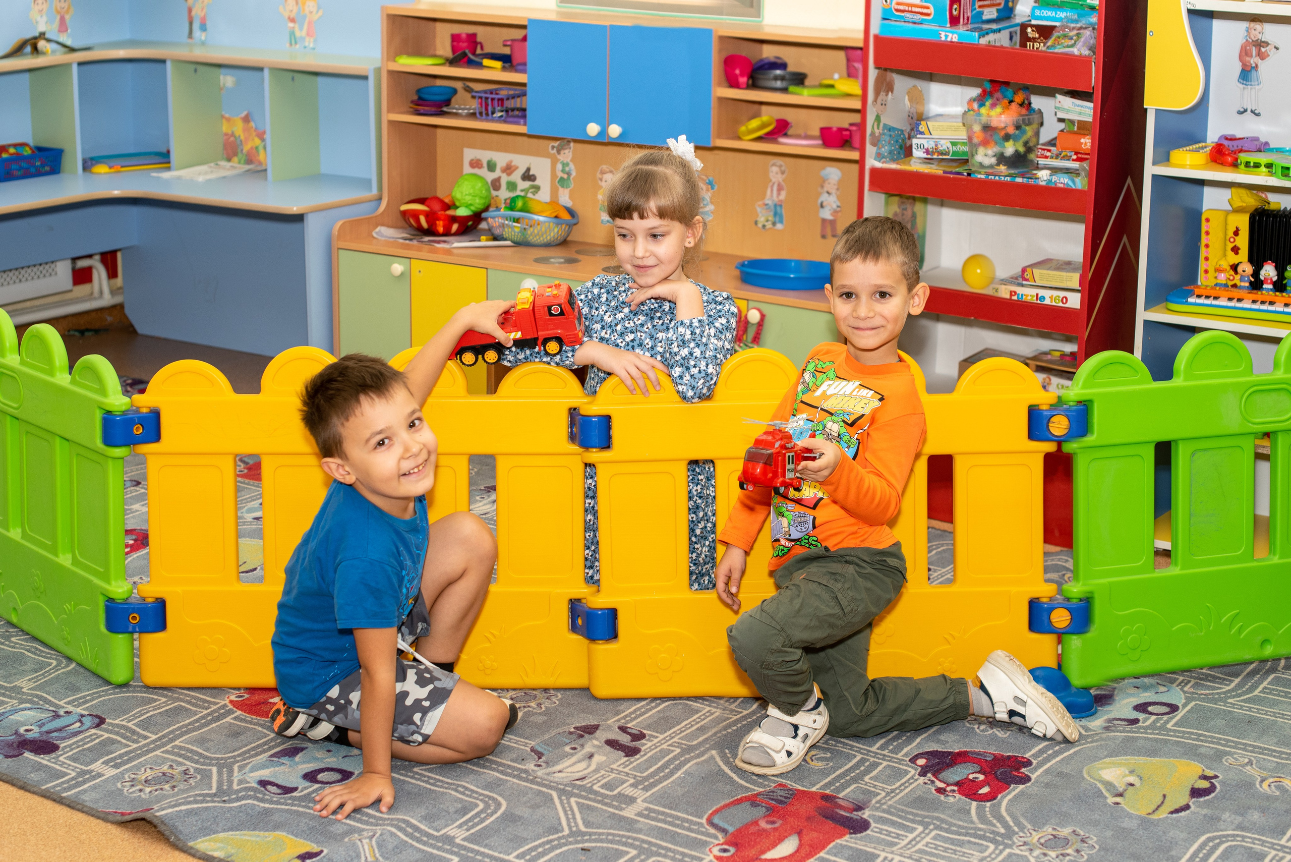 Пример съемки для детского сада на площадке и в группе. Выпускные альбомы для школ и детских садов в Иваново