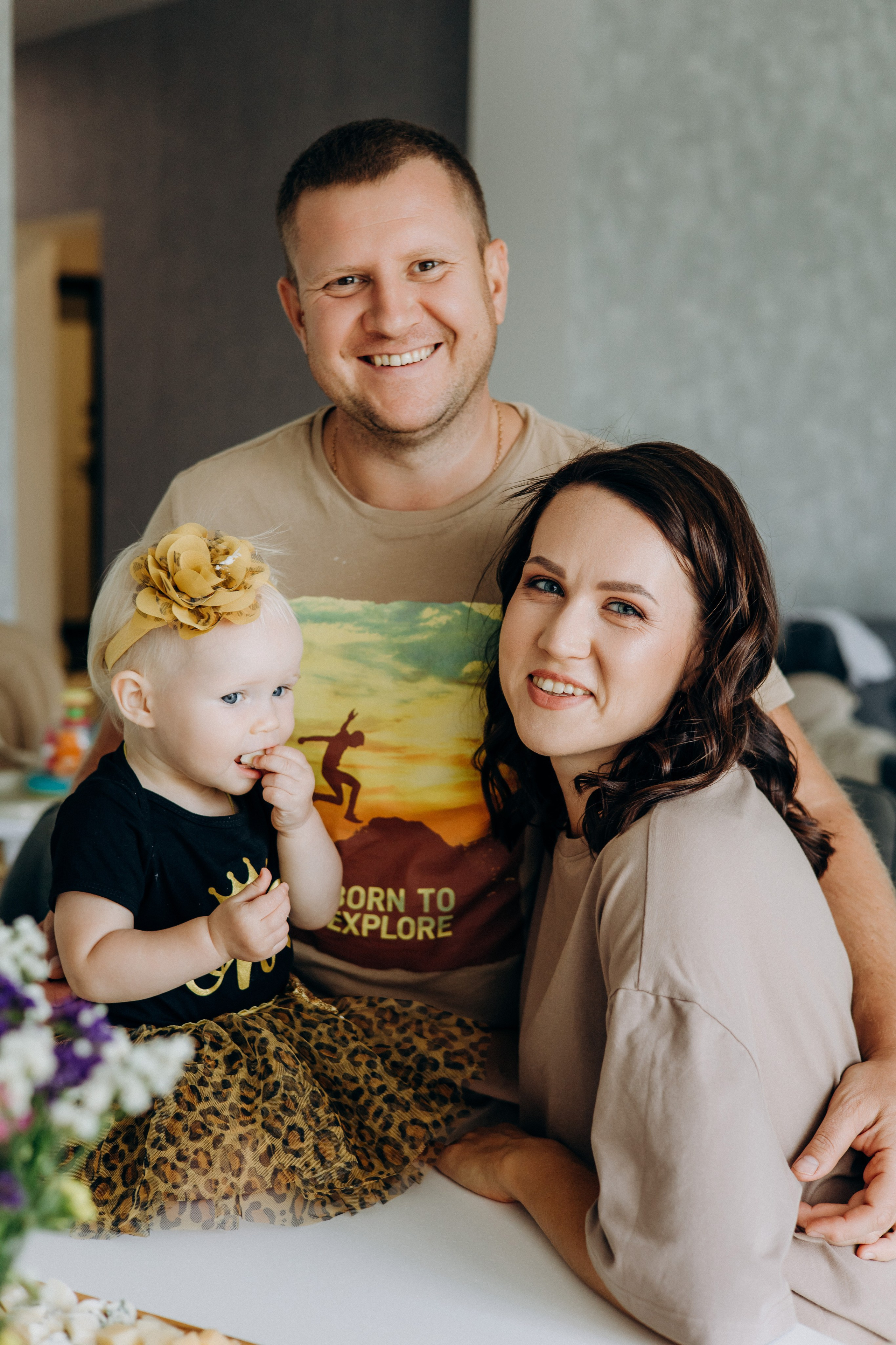 Праздничный завтрак в кругу семьи. Портретный и семейный фотограф в Воронеже Ксения Ремизова