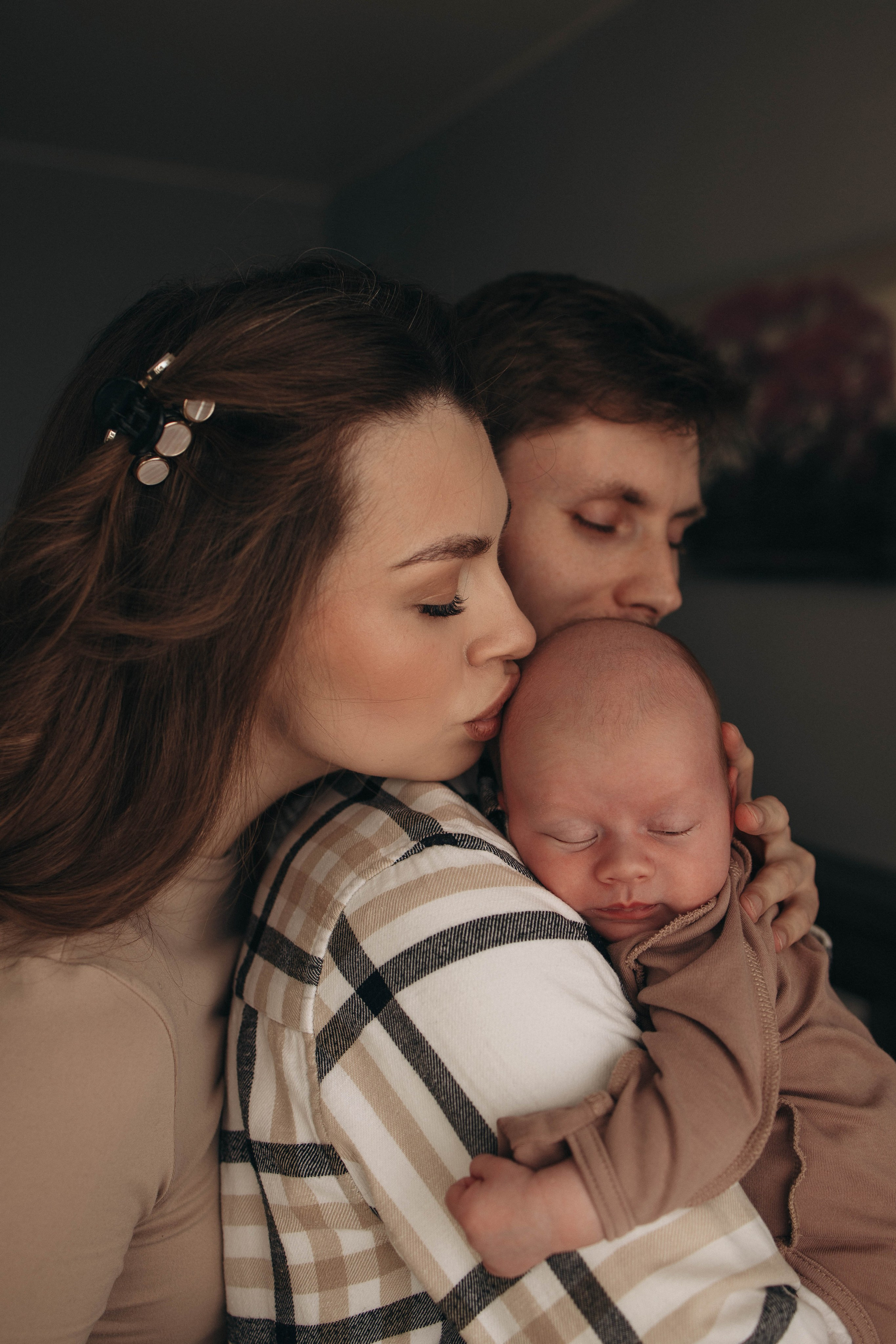 Диме 1 месяц. Семейный фотограф Москва Наталия Осьмакова