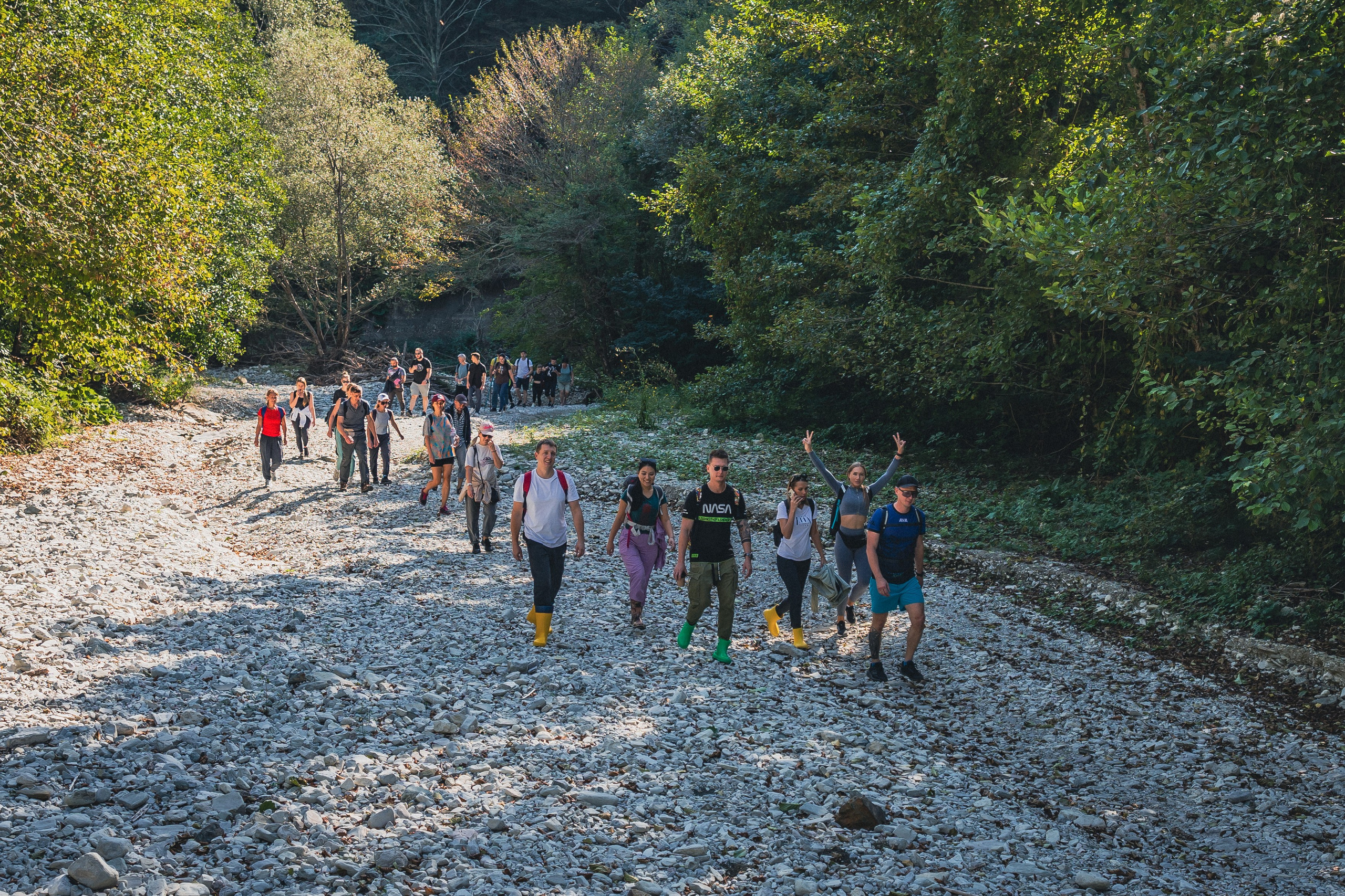 Поход на Полковничьи водопады АСК 26.09.23. Репортажный фотограф в Краснодаре Рындин Дмитрий