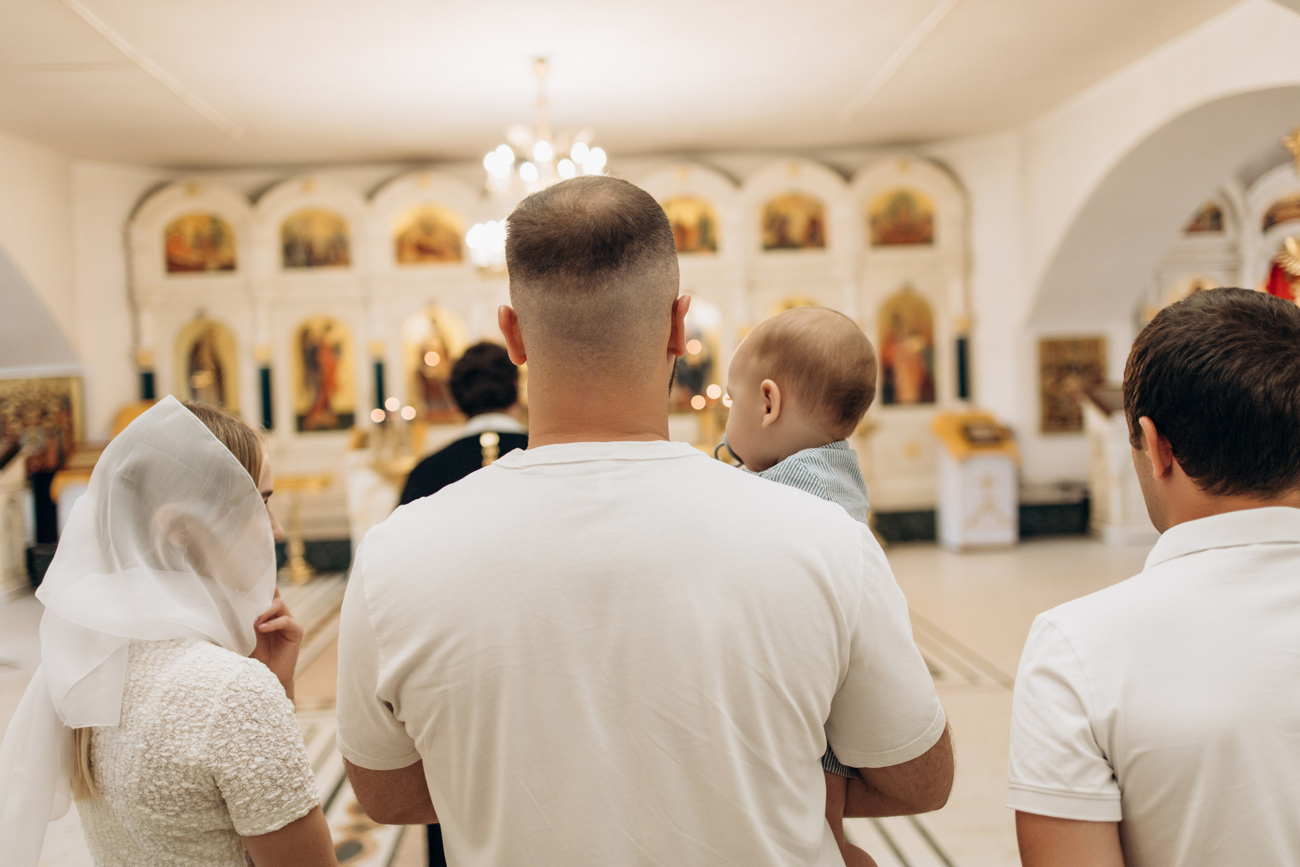 Крещение Радмира. Самый теплый фотограф в Краснодаре Рябоконь Ксения