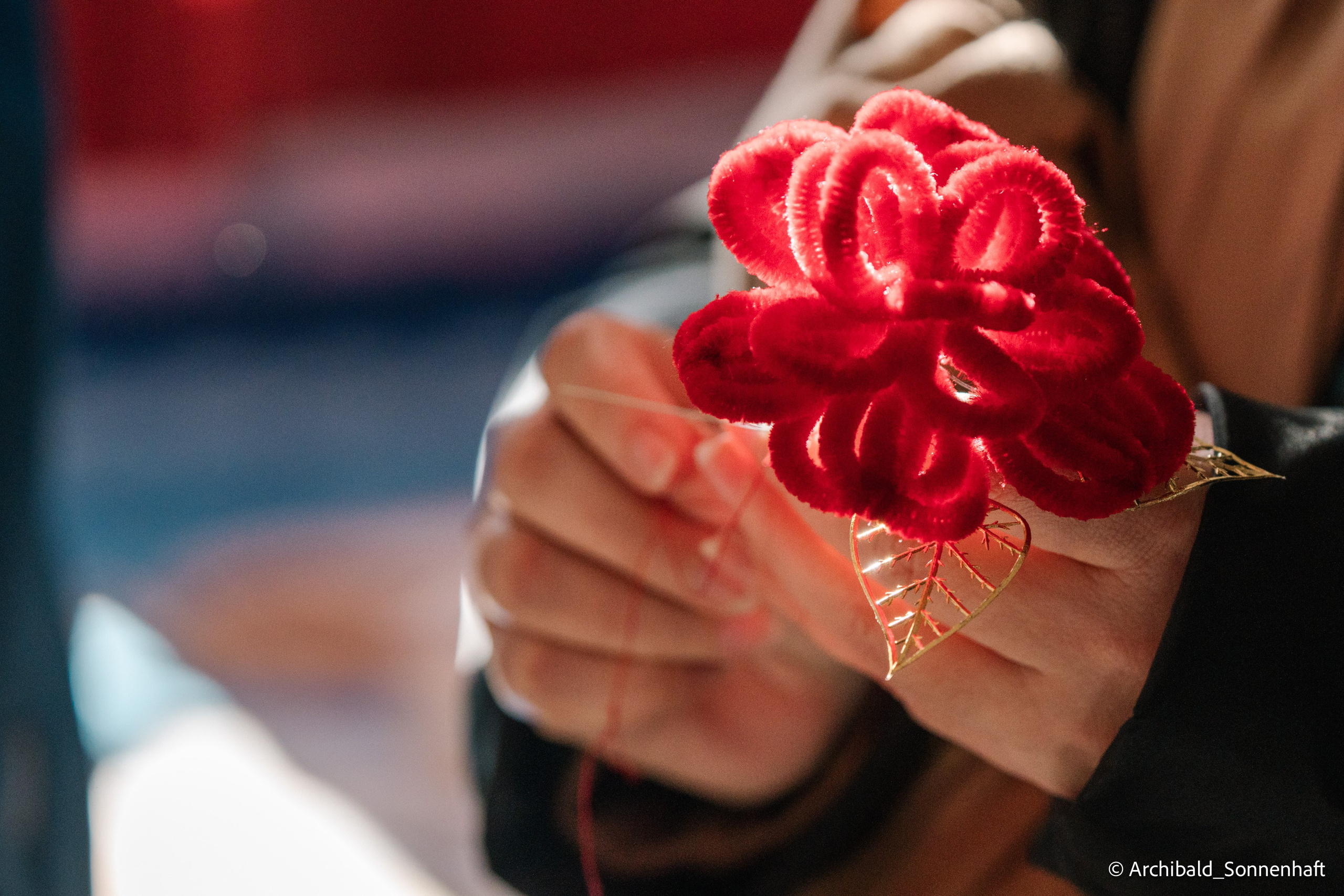 真丝绒绣技艺. Photographer in Guangzhou, China. Archibald Sonnenhaft