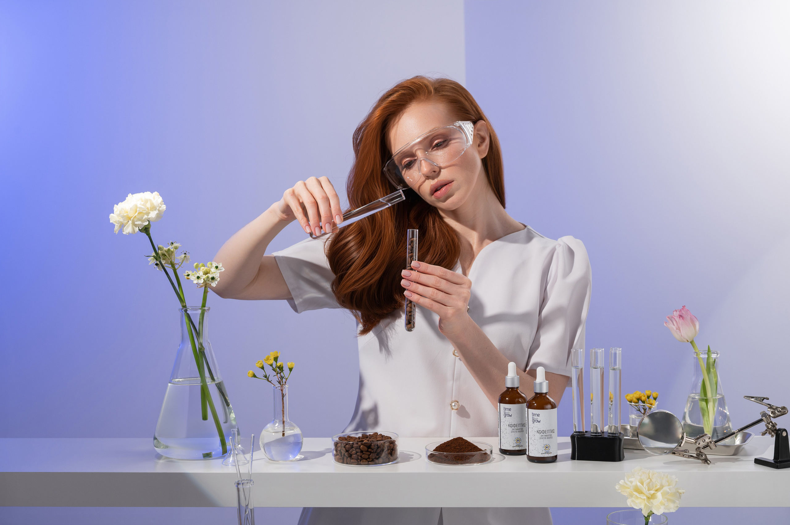 Time To Grow. Студия рекламной и предметной съемки товаров WELKO Studio