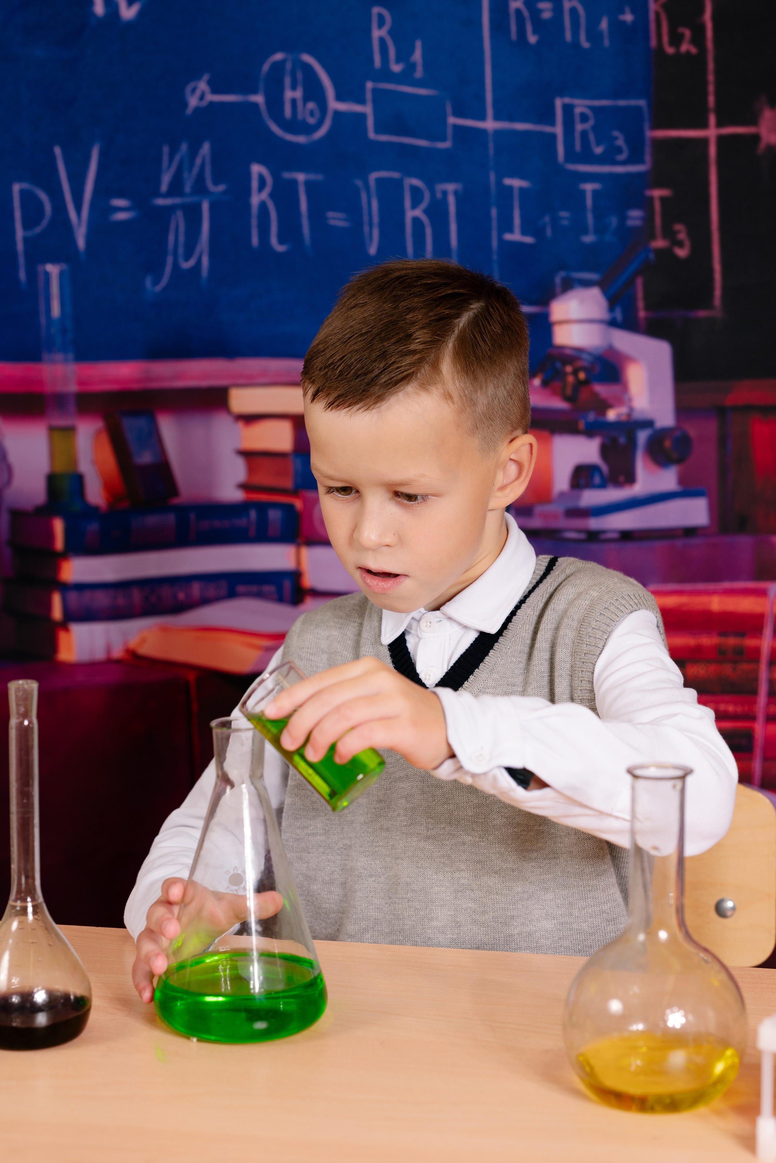 Фотопроект «Юный химик». Выпускные альбомы Ярославль