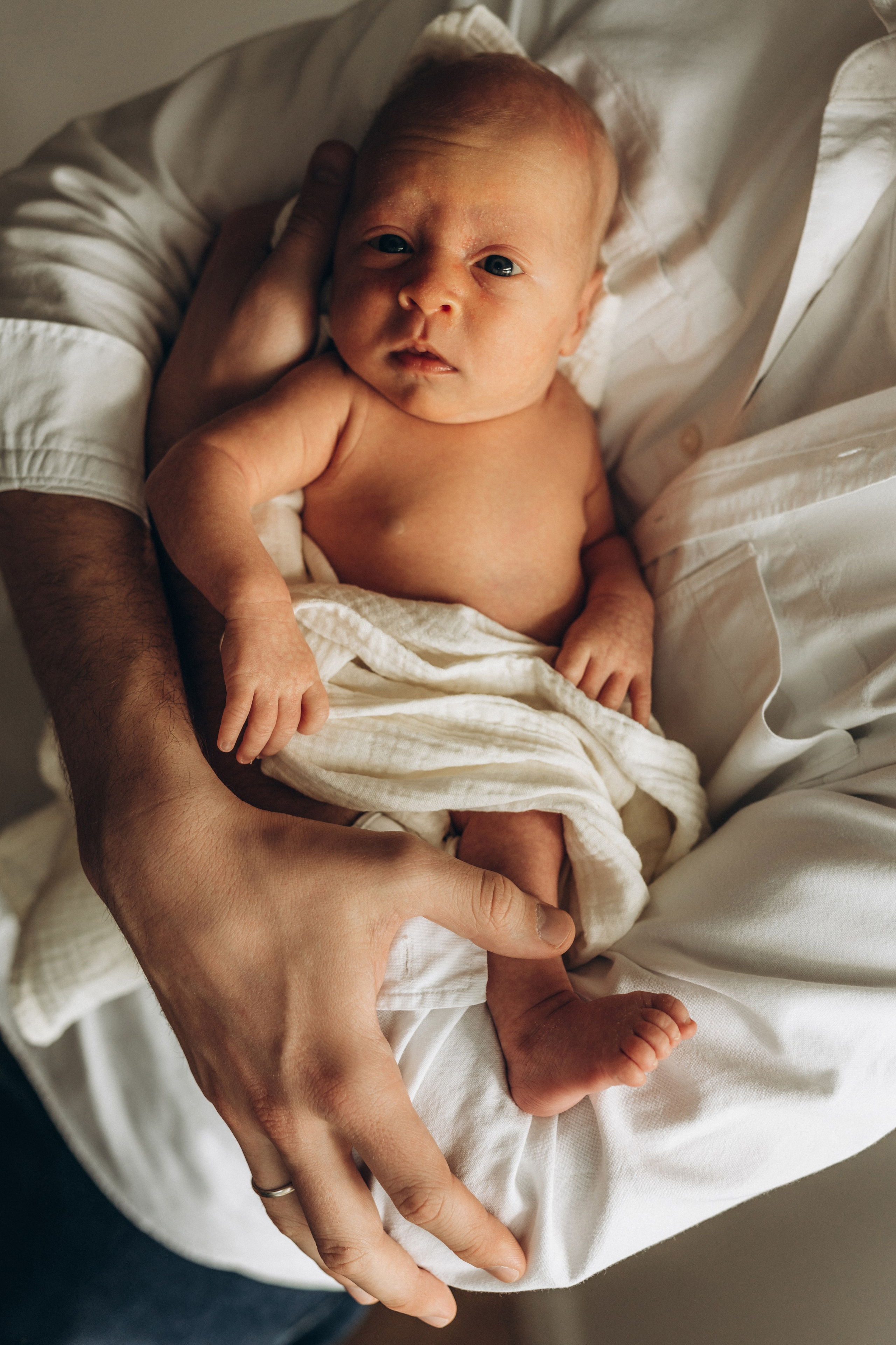 Новорожденный малыш Сева