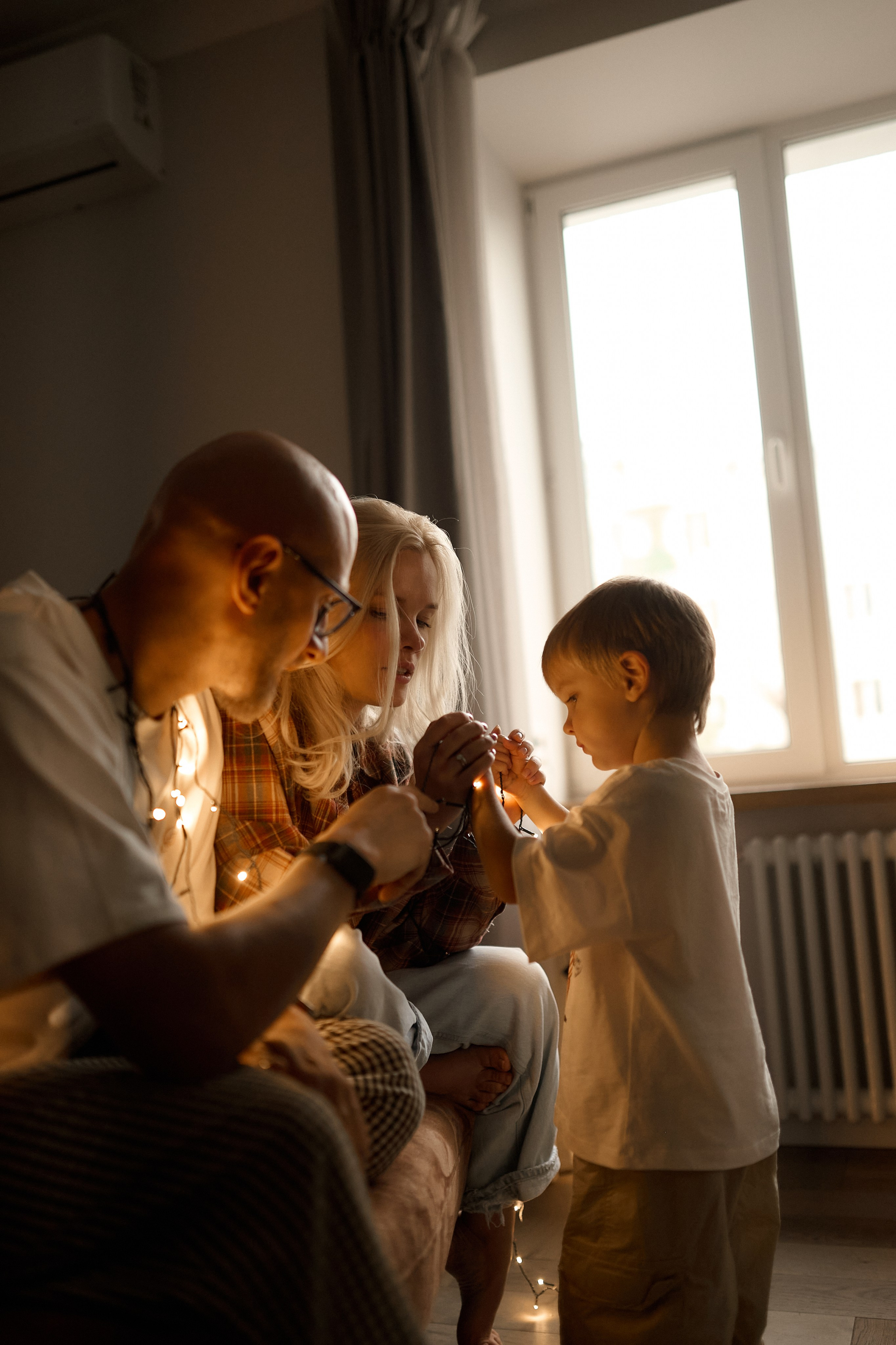 Серёжа, Вика, Макар и Кэш. Семейный и свадебный lifestyle-фотограф в Москве Мария Петрова