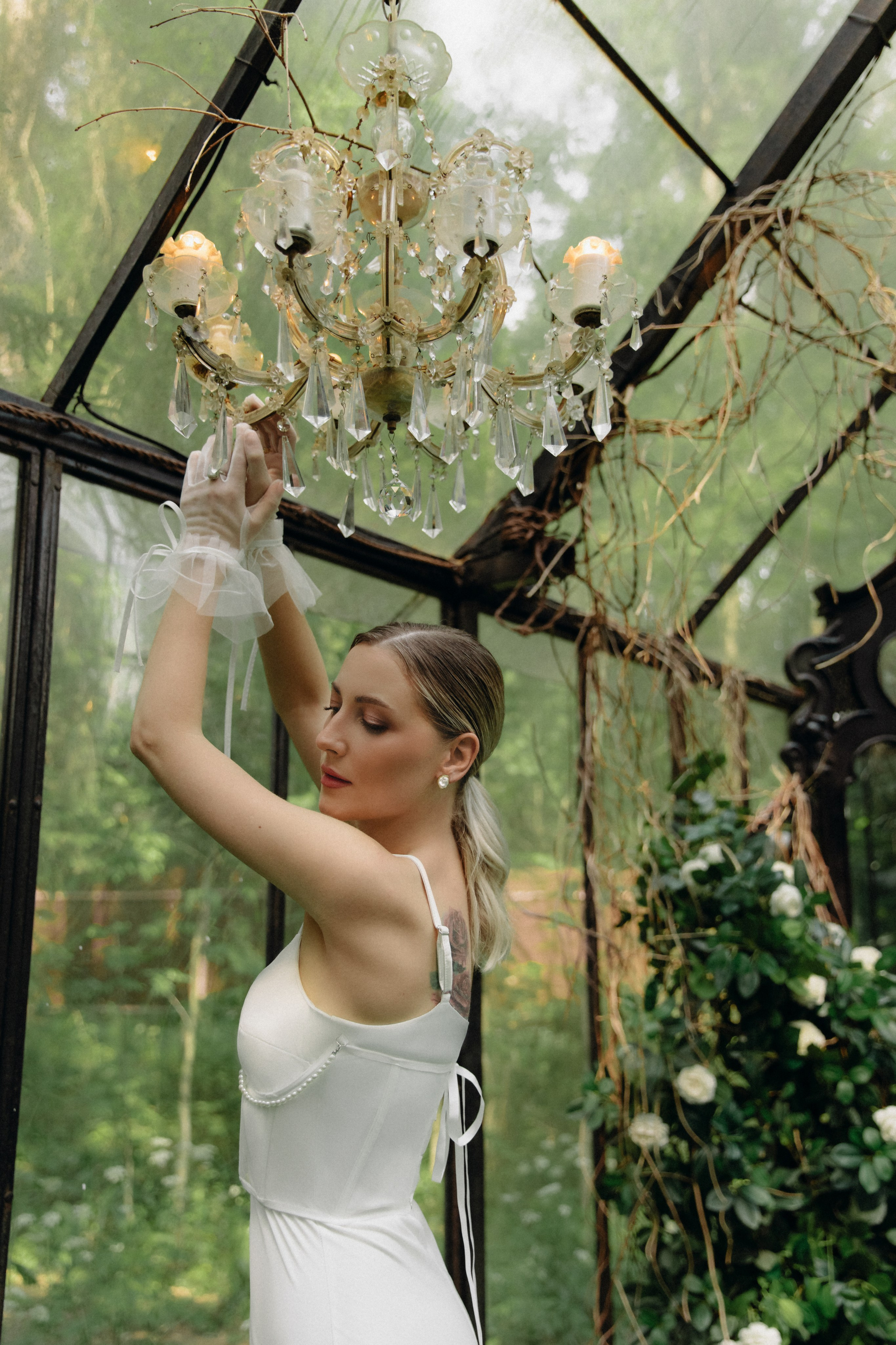 Лавстори в оранжерее. Фотограф в Москве Ольга Сатони