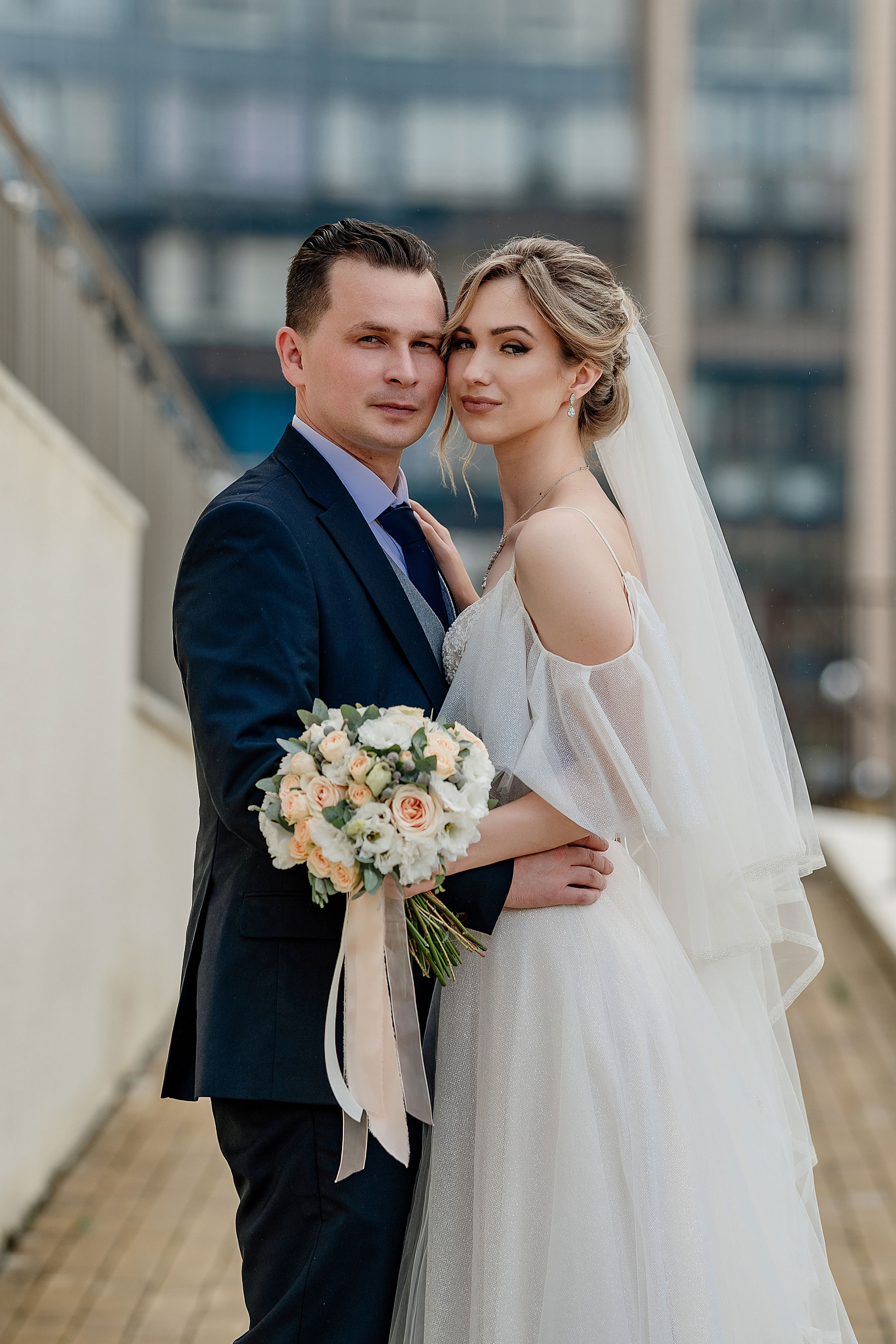 Свадебная фотосессия, свадьба летом, жених и невеста. Свадебный фотограф Новороссийск Марина КрамарИна Полещук