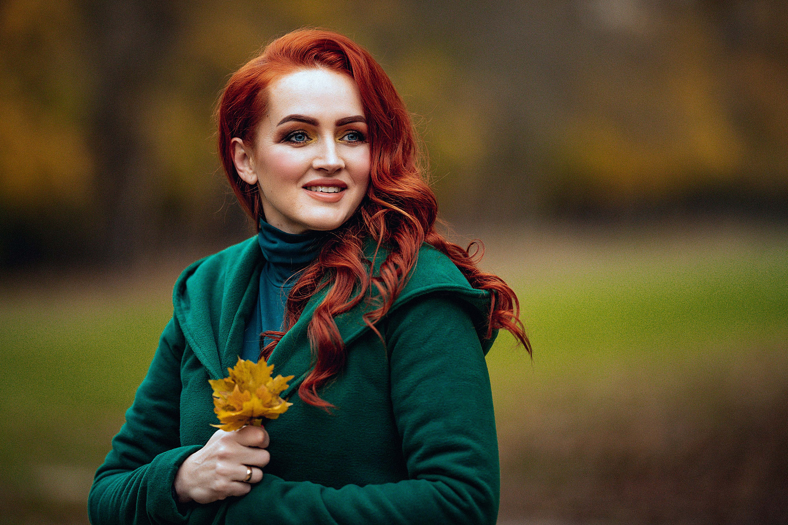 Осенняя фотосессия, рыжая девушка, фотосессия осенью, красивая осень. Свадебный фотограф Новороссийск Марина КрамарИна Полещук