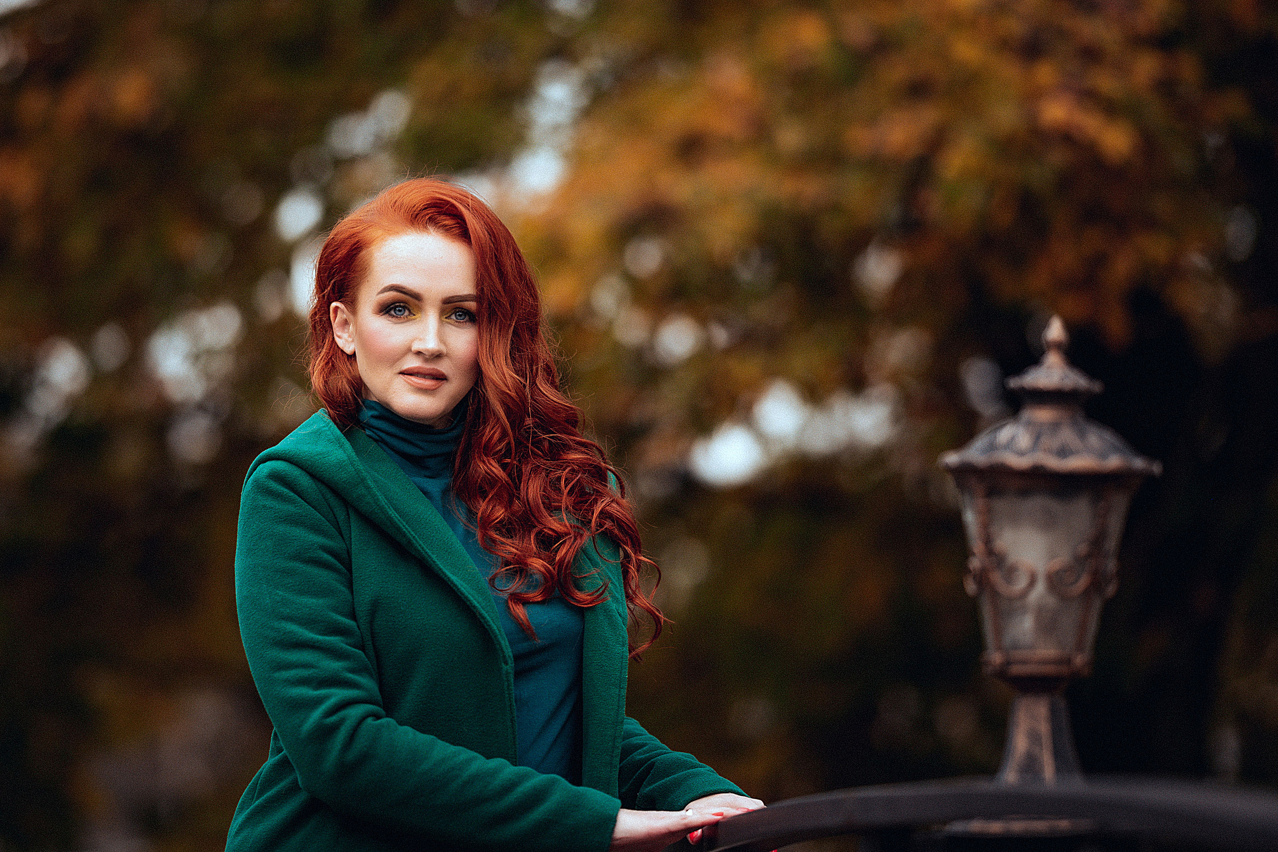 Осенняя фотосессия, рыжая девушка, фотосессия осенью, красивая осень. Свадебный фотограф Новороссийск Марина КрамарИна Полещук