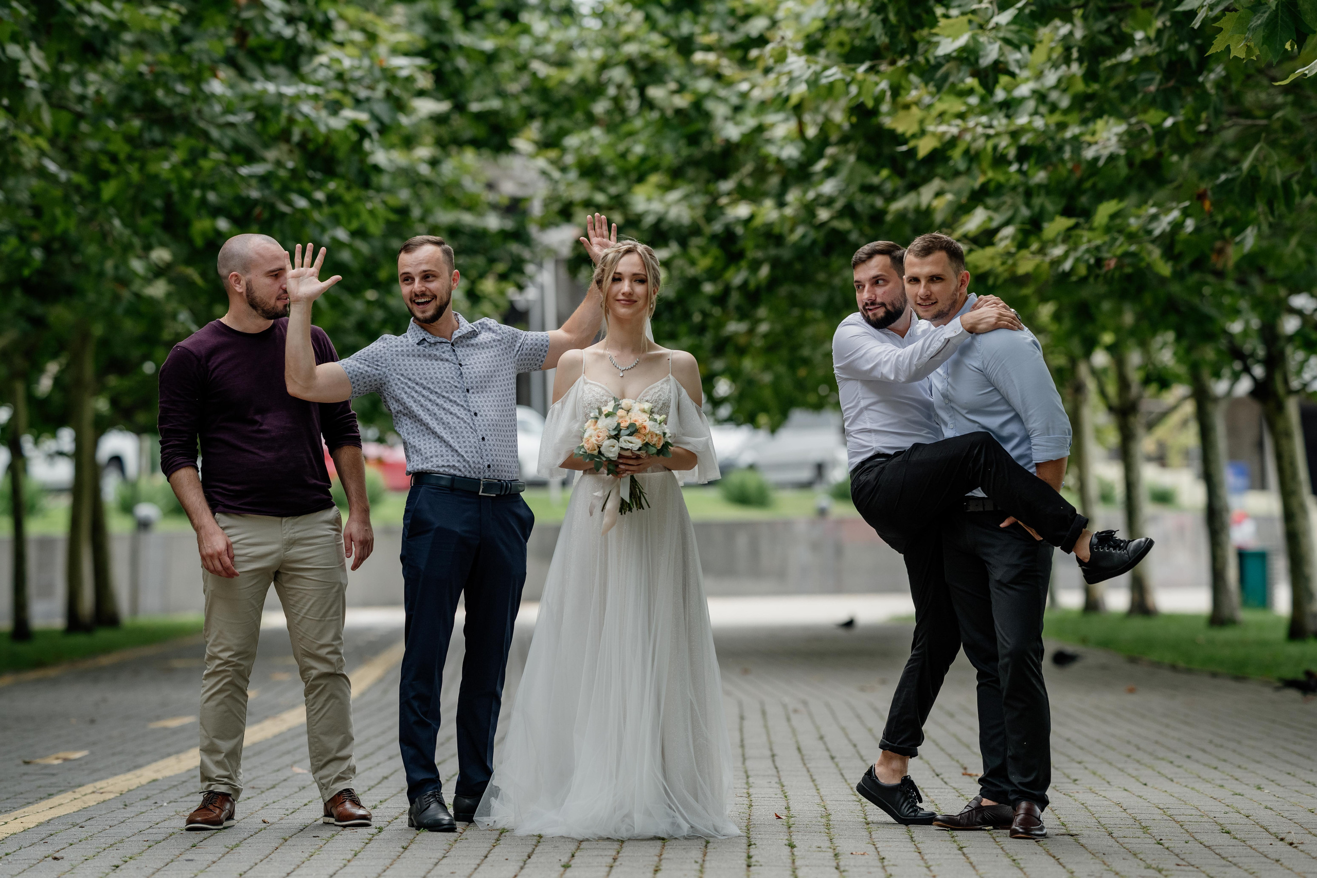 Свадебная фотосессия, свадьба летом, жених и невеста. Свадебный фотограф Новороссийск Марина КрамарИна Полещук