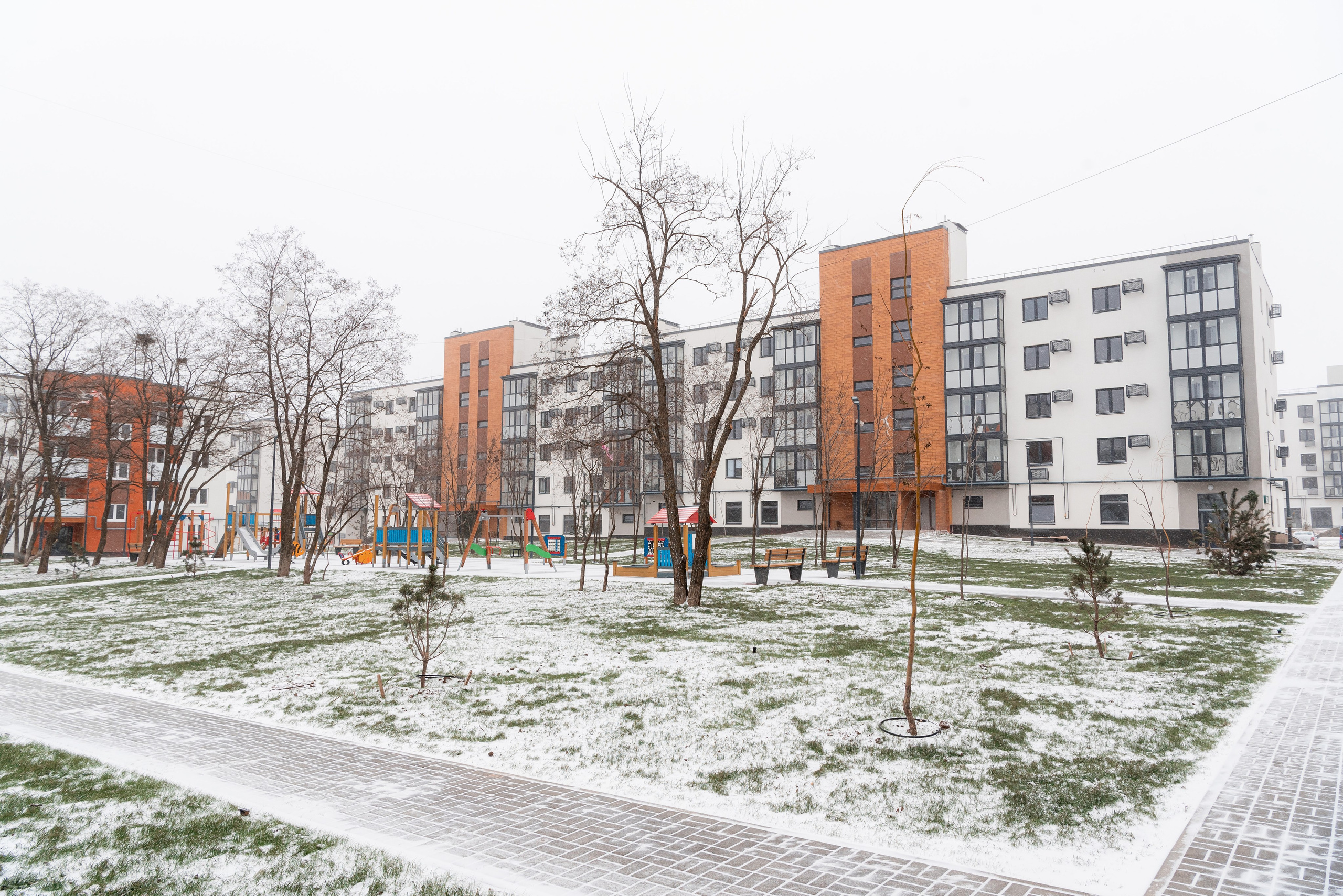 Зимняя съёмка улиц Родниковой Долины. Фотограф в Волгограде и Волжском Александр Горбань