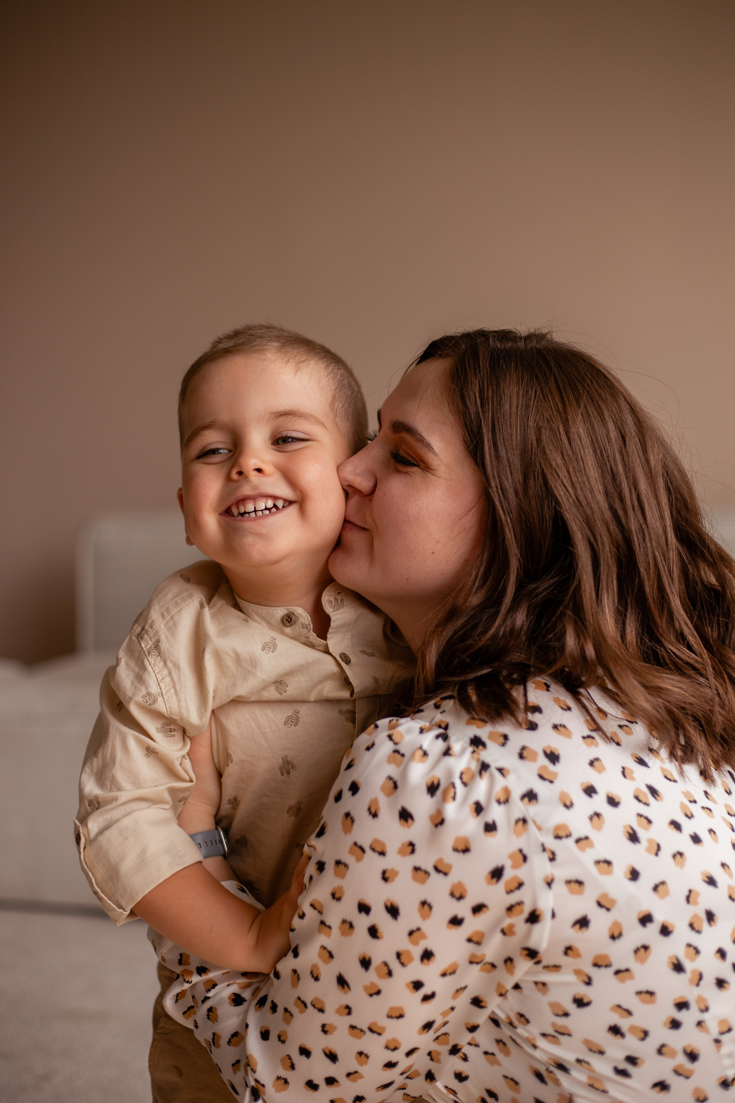 Надежда, Григорий и Ваня с семьёй