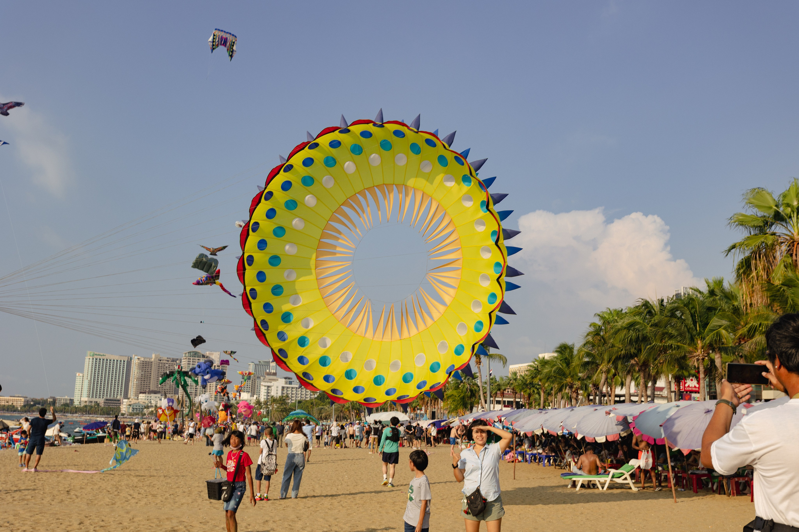 PATTAYA INTERNATIONAL KITE ON THE BEACH 2024. Photographer Sonkina Tatiana (Tanya Ash)
