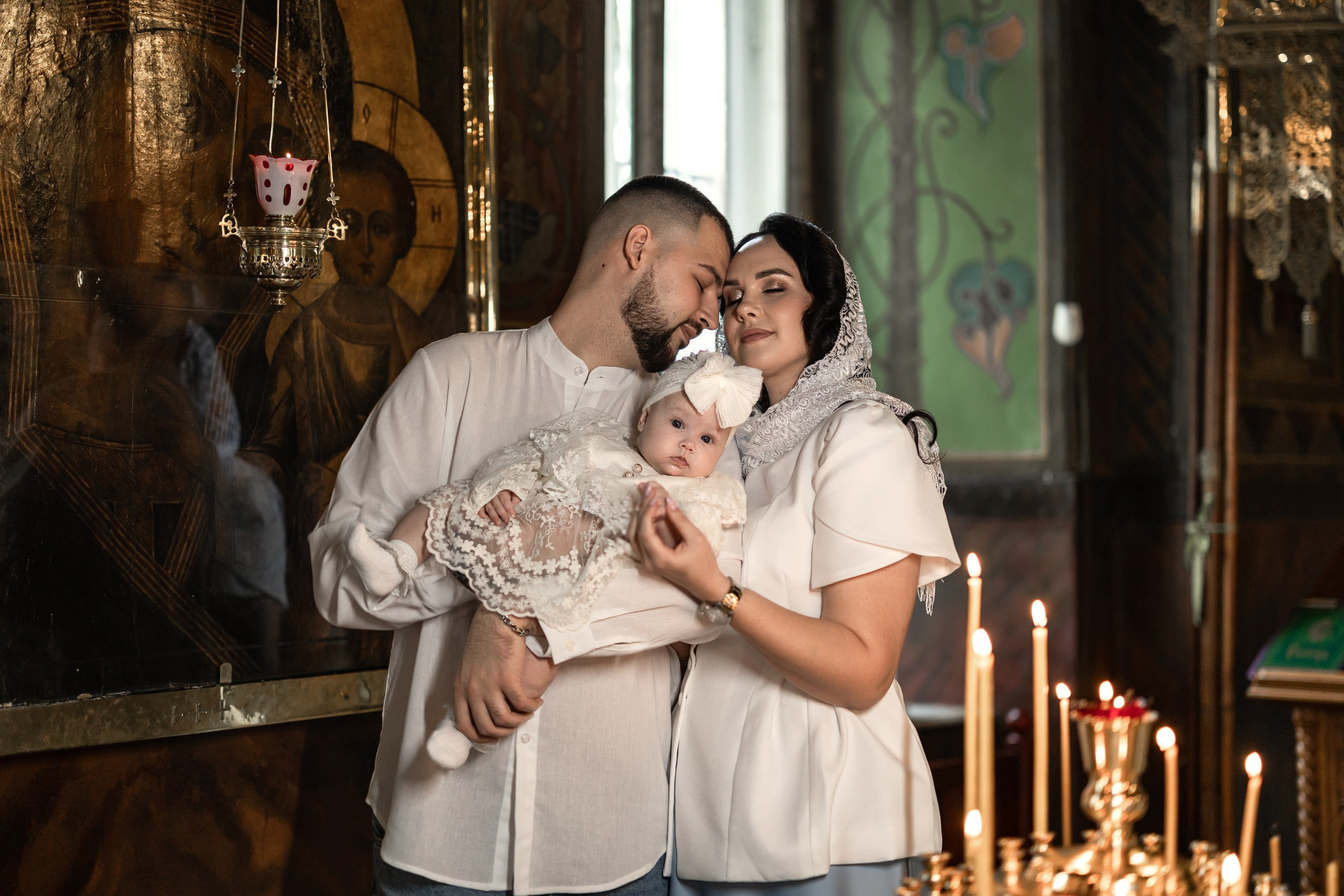 Таинство крещения. Семейный и детский фотограф в Москве Орешина Юлия