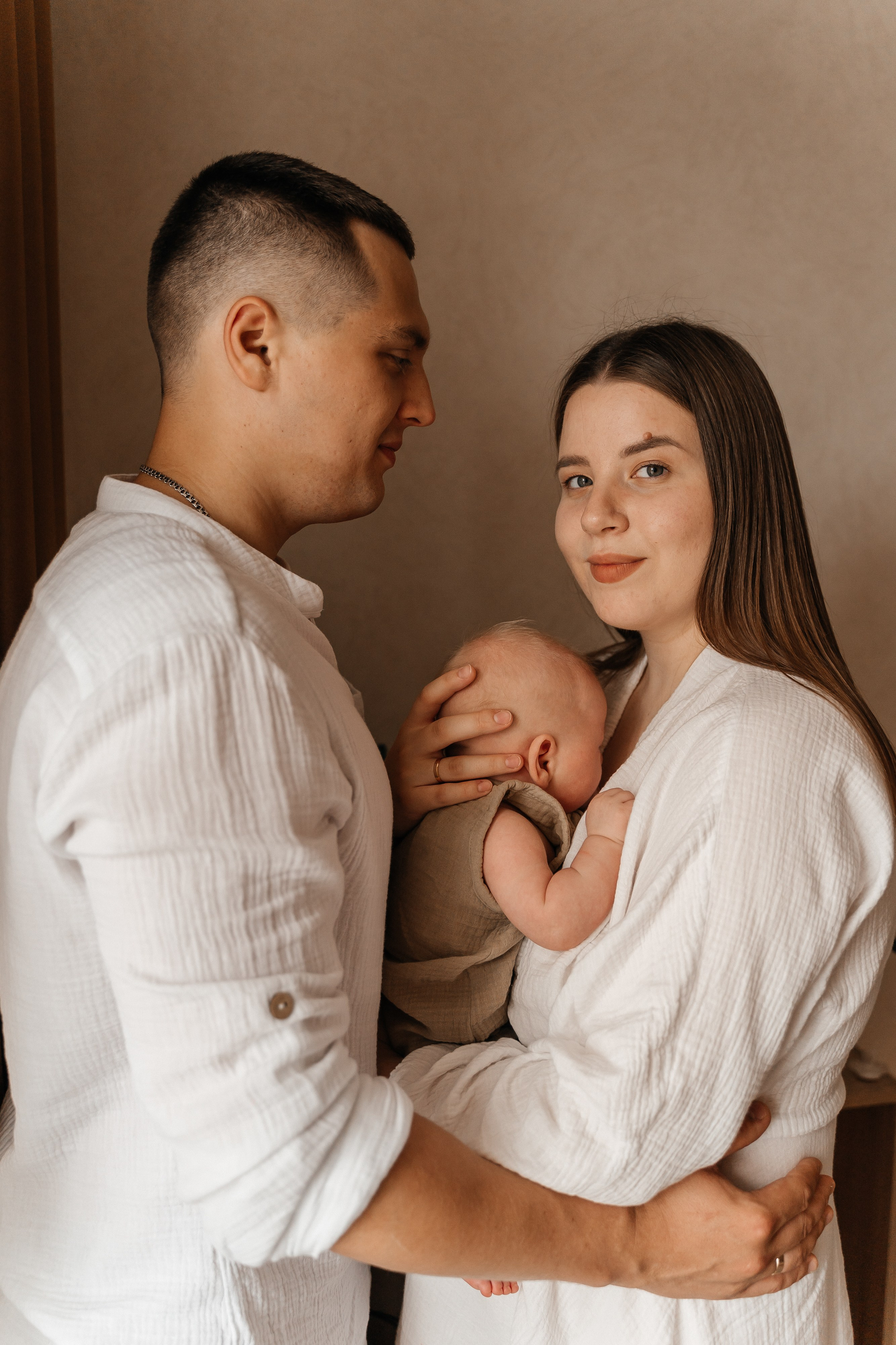 Андрей, Ангелина и Лев. Волик Мария