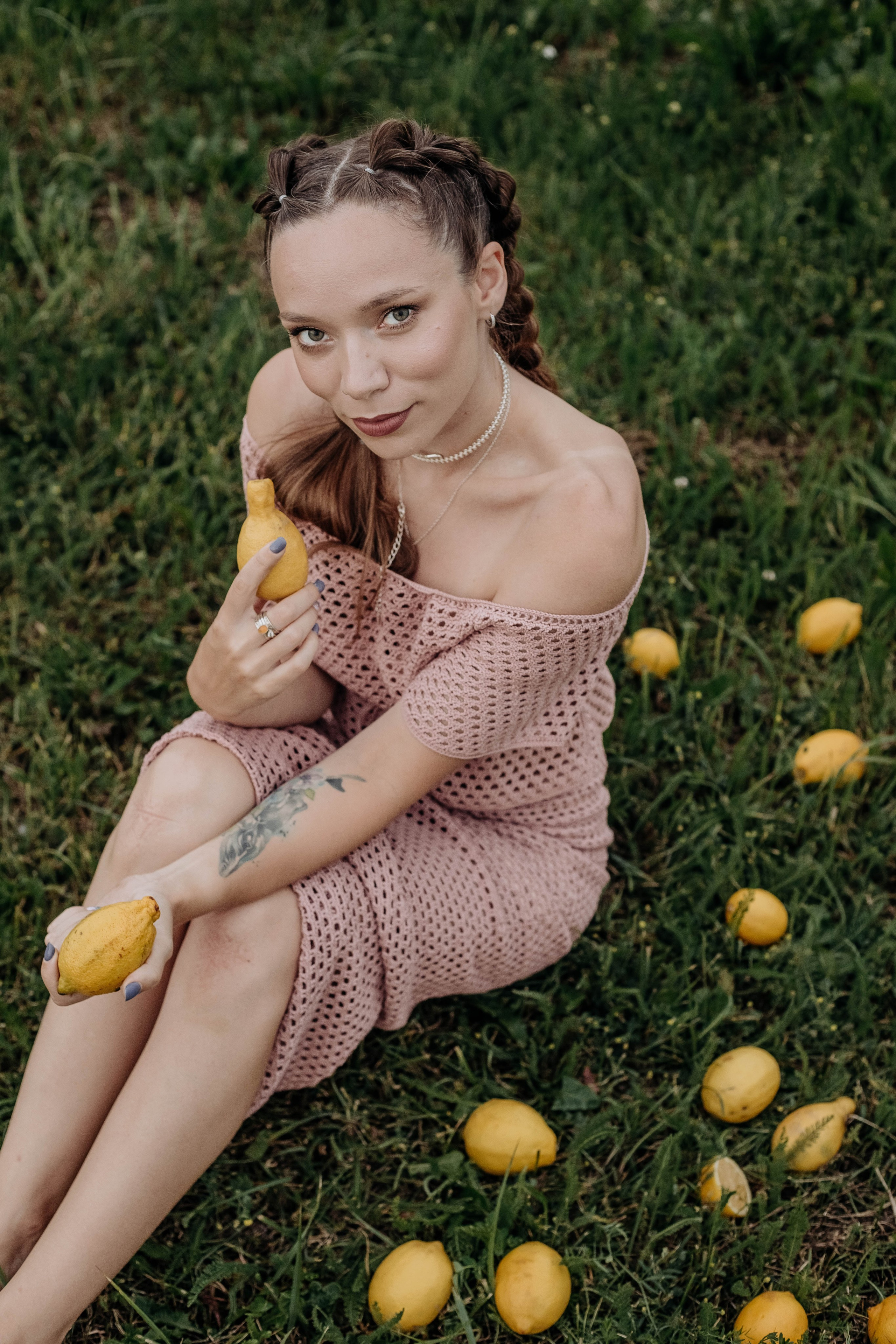 Аня с лимонами. Свадебный и Семейный фотограф Маргарита Павлова