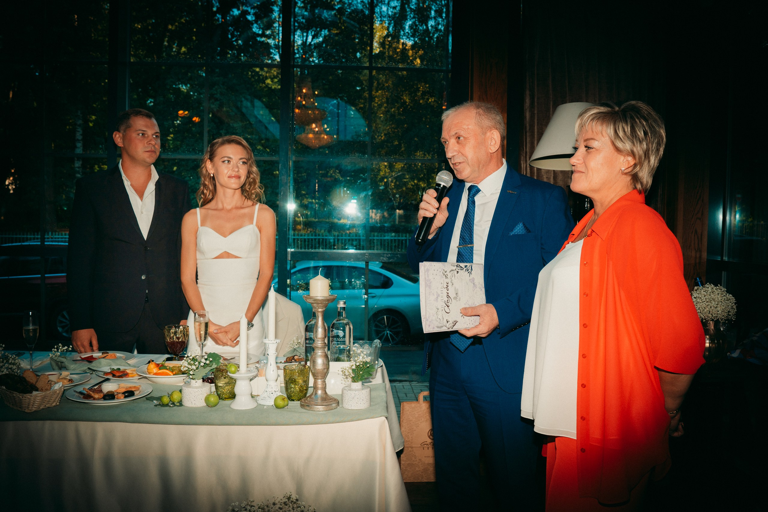 Банкетная съёмка для Алёны и Сергея. Портретный фотограф в Санкт-Петербурге Навардаускас Дмитрий