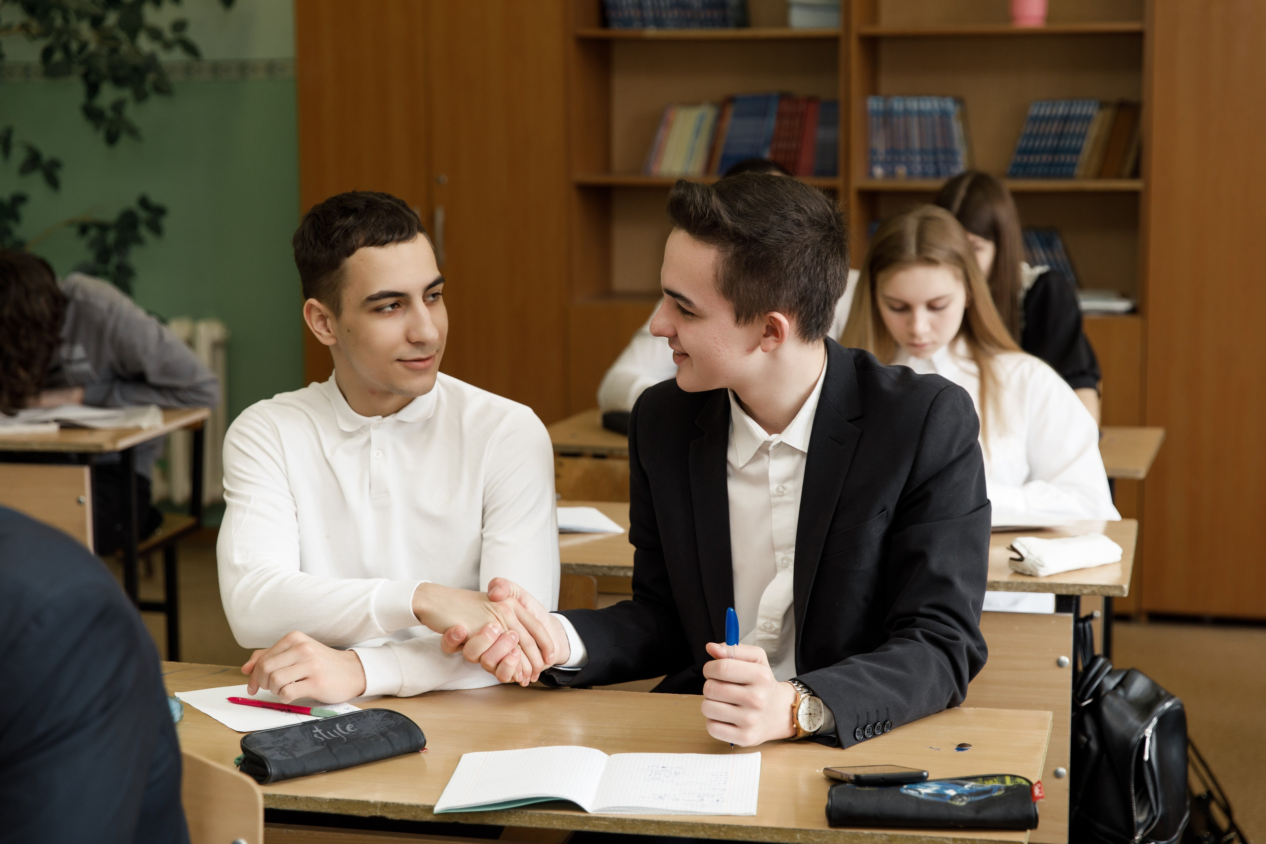 Фотосессия в школе. Выпускные альбомы Евгении Виноградовой г. Липецк