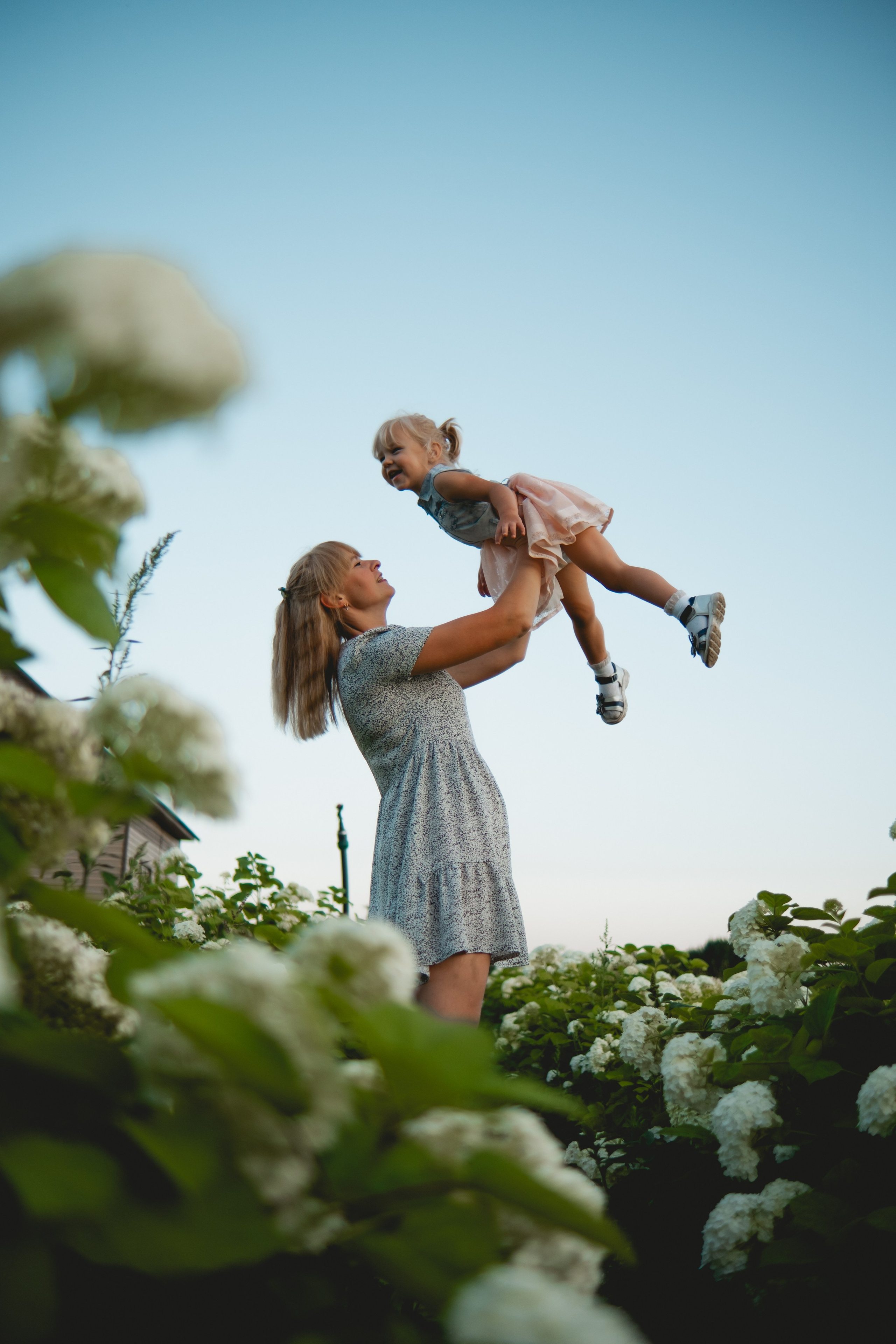 Семейная съемка в лованде. Nattie.ph