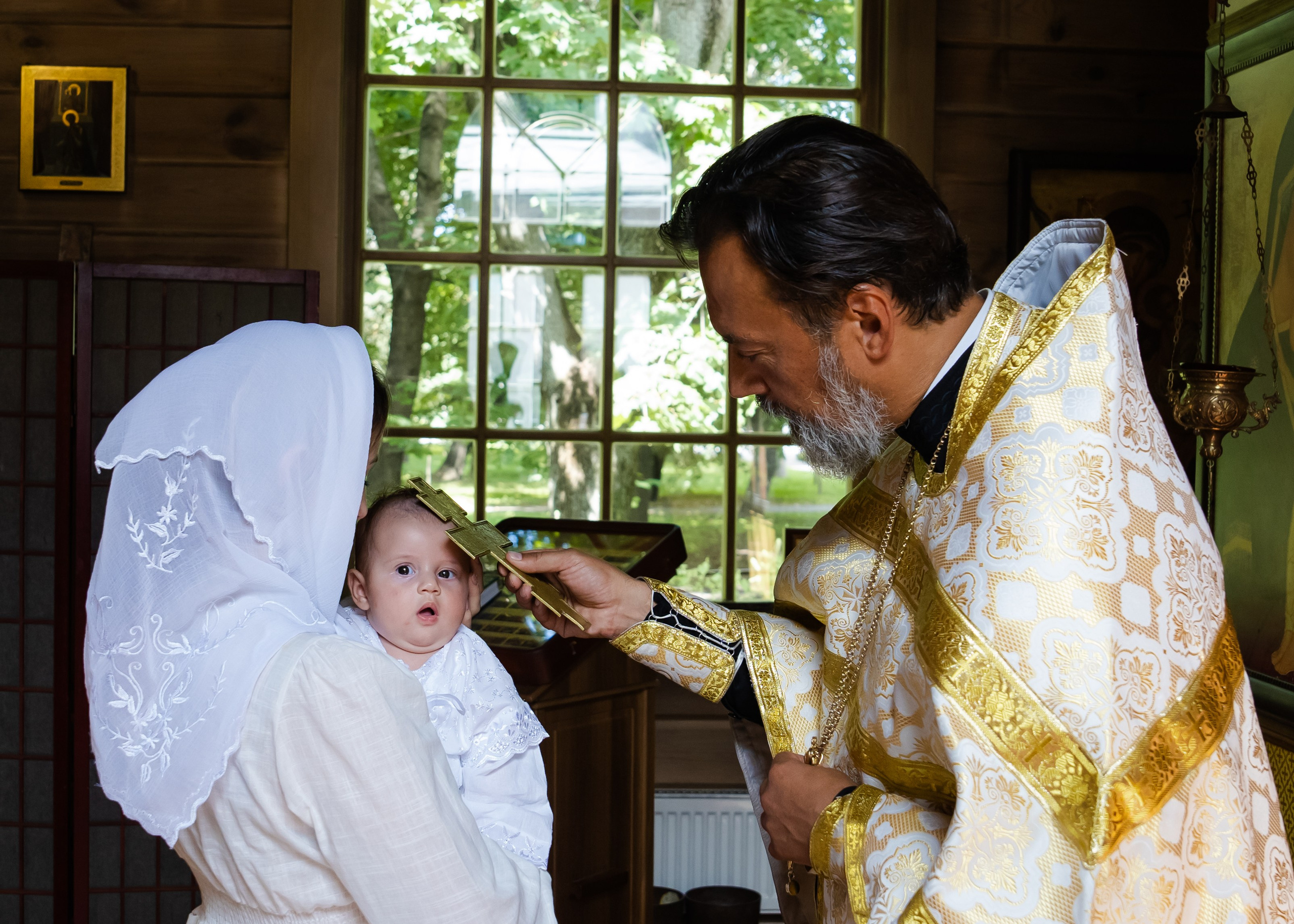 Таинство Крещения Марии. Крамер Юлиана детский и семейный фотограф