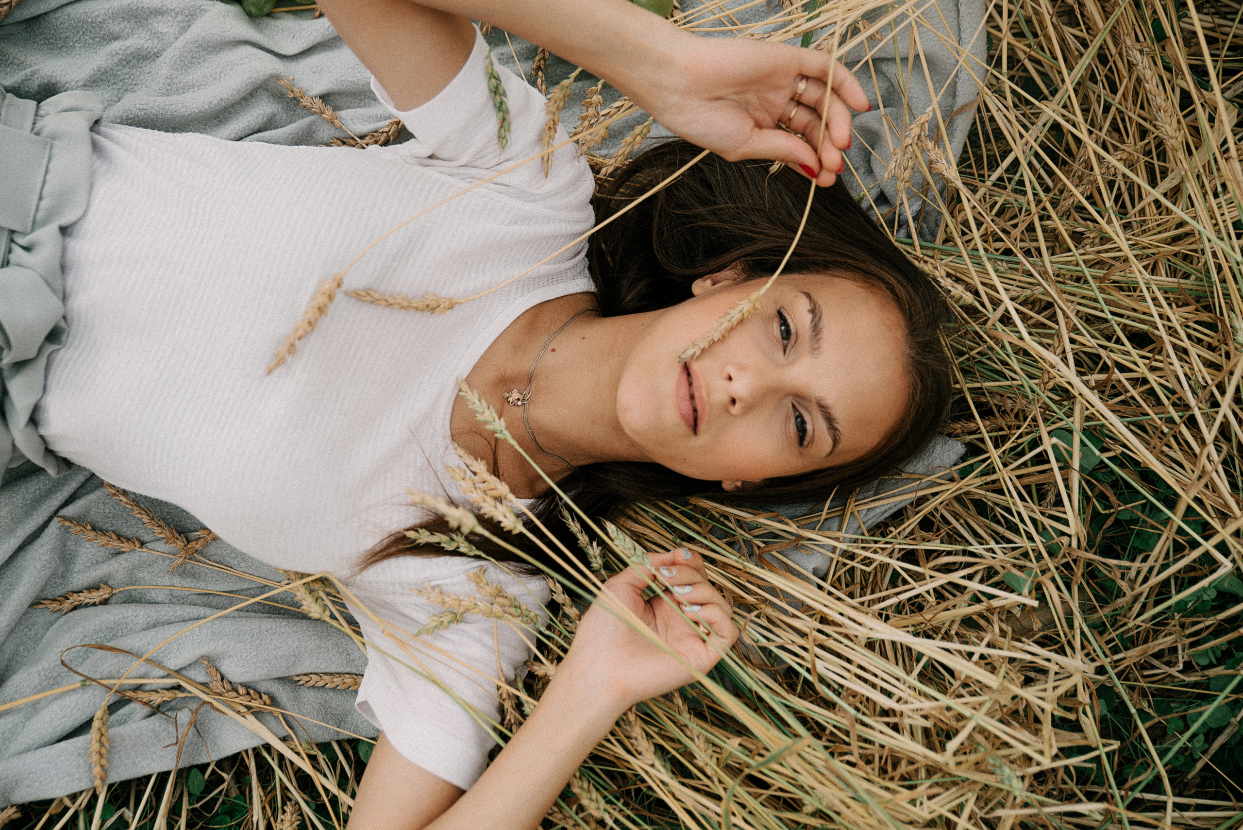 Натали & Серёжа «Пшеничное поле» (Фотосессия семейная). Семейный и свадебный фотограф Sofi Neya