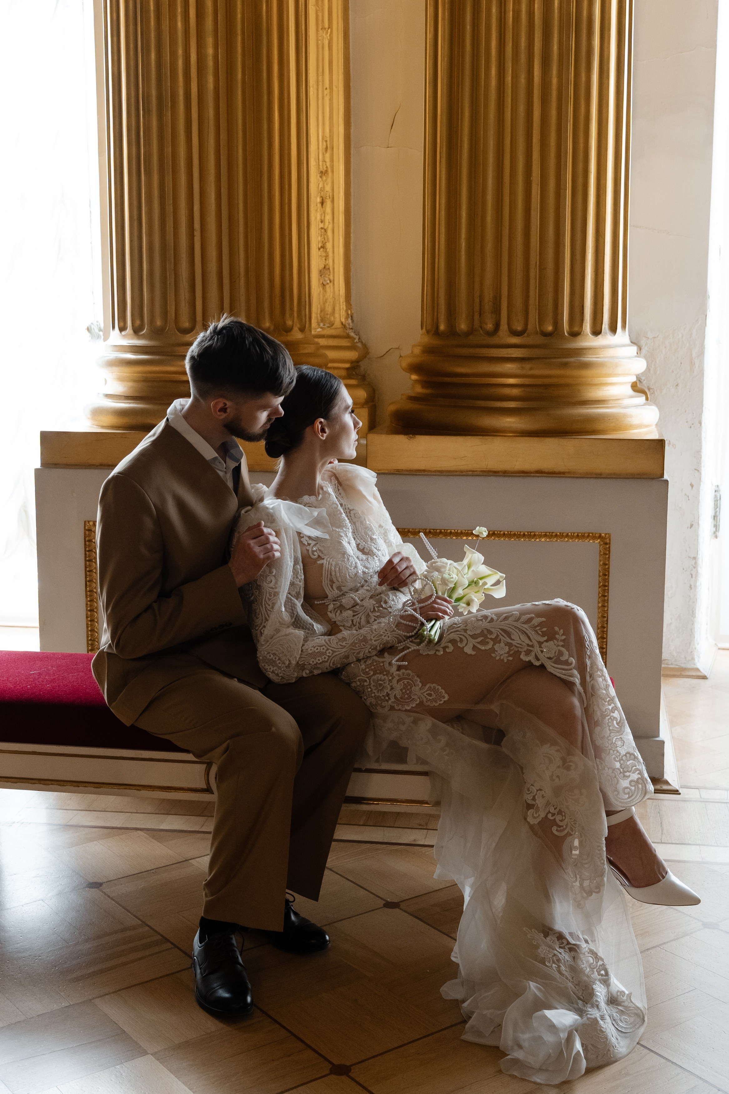 Любовь в Эрмитаже. Свадебный фотограф в Уфе Лилия Сова