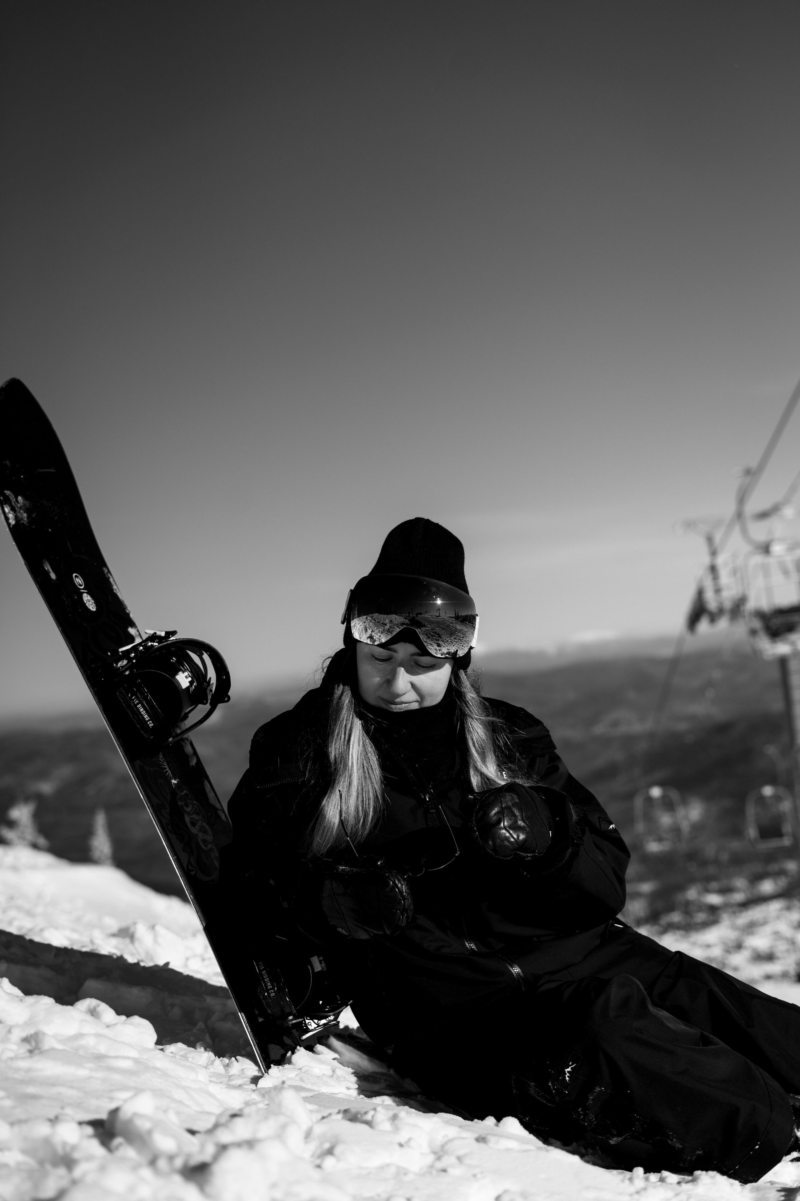 Фотосессия на вершине. Анастасия Паршукова — фотограф Шерегеш Новосибирск