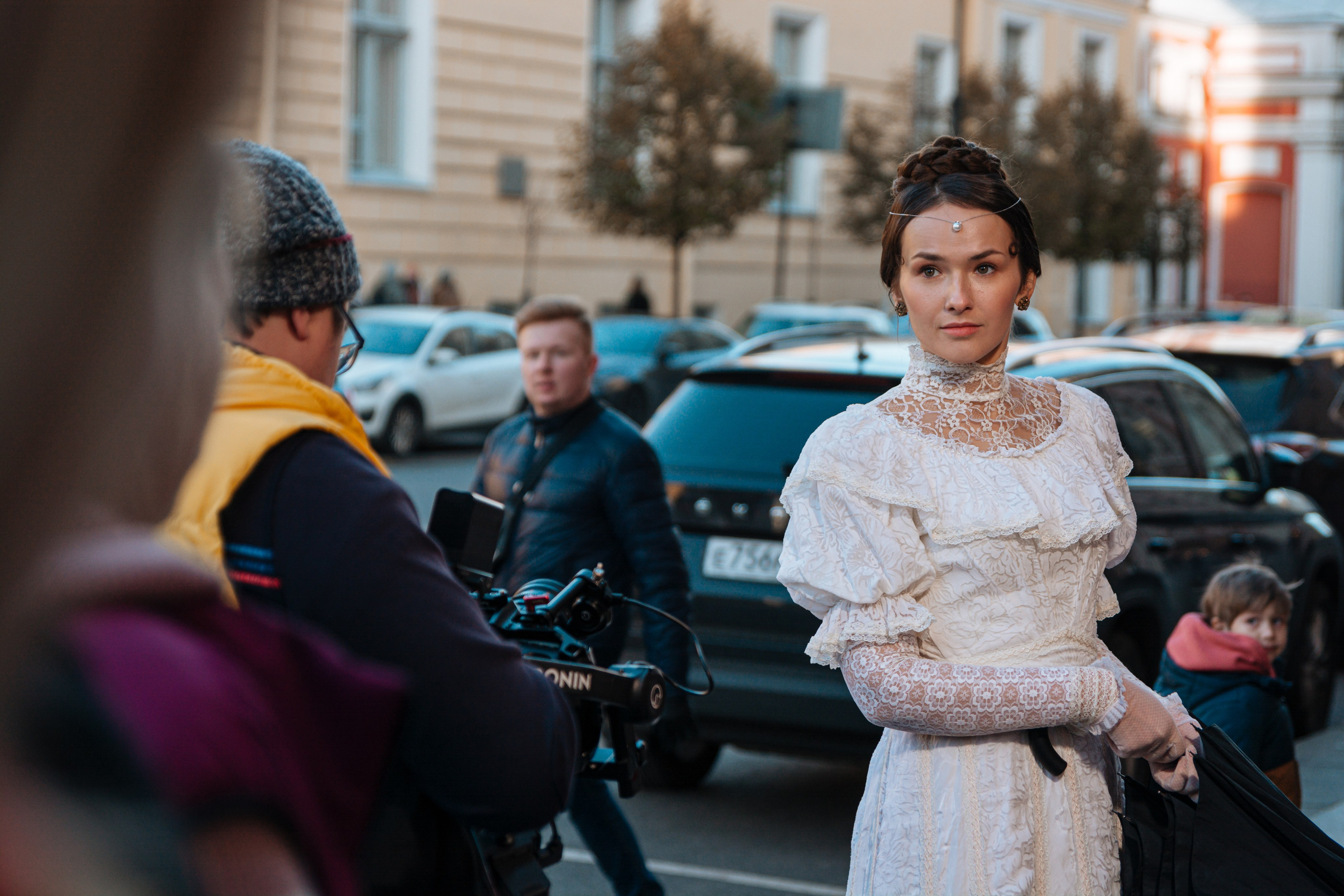 Пушкин в отеле «Оболенский». Съёмка ролика для конкурса. Портретный фотограф в Санкт-Петербурге Дмитриева Наталия
