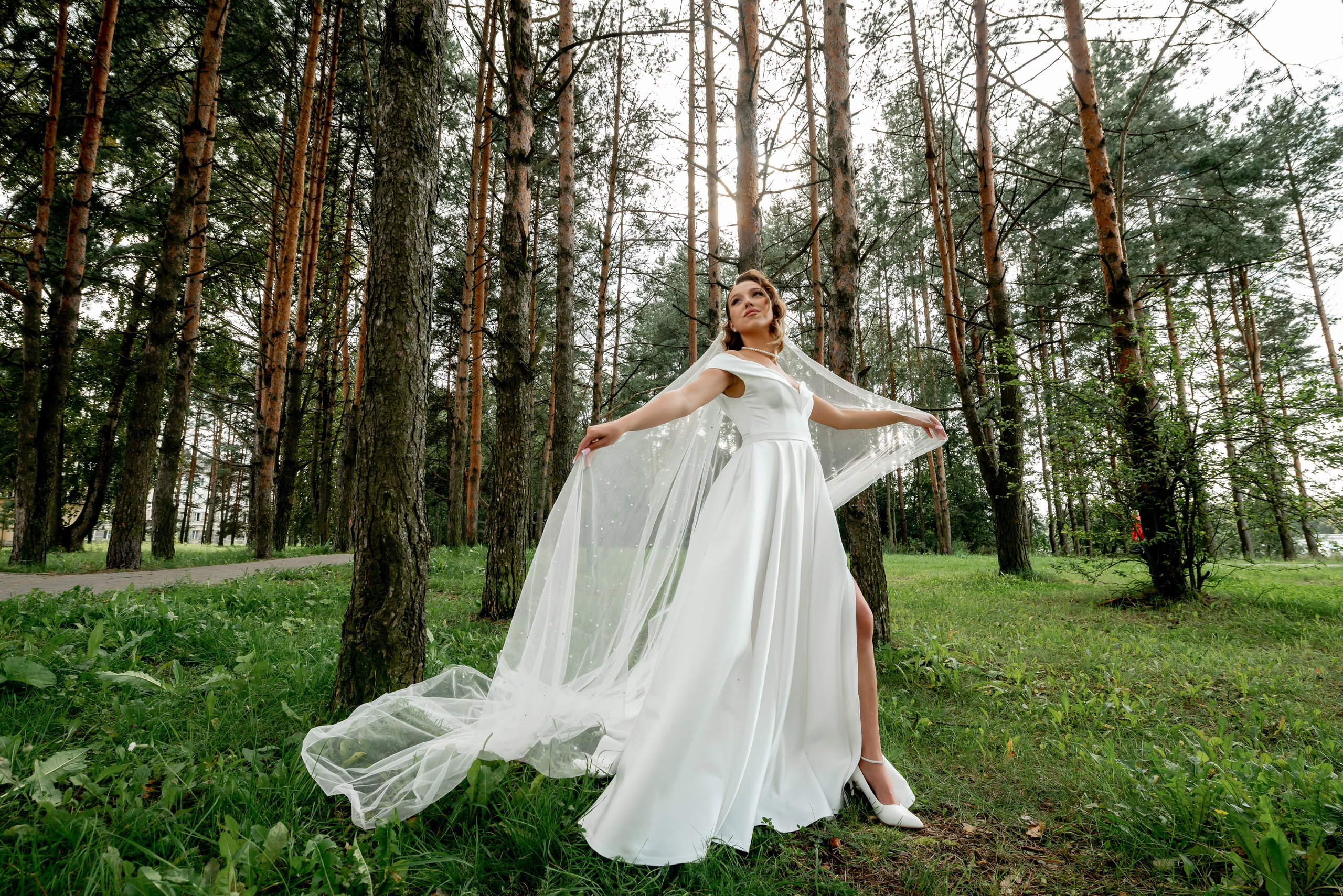 Людмила и Михаил (свадебная прогулка и регистрация в г. Кингисеппе). Портретный, семейный и свадебный фотограф в Санкт-Петербурге и в Пушкине Ширяев Денис