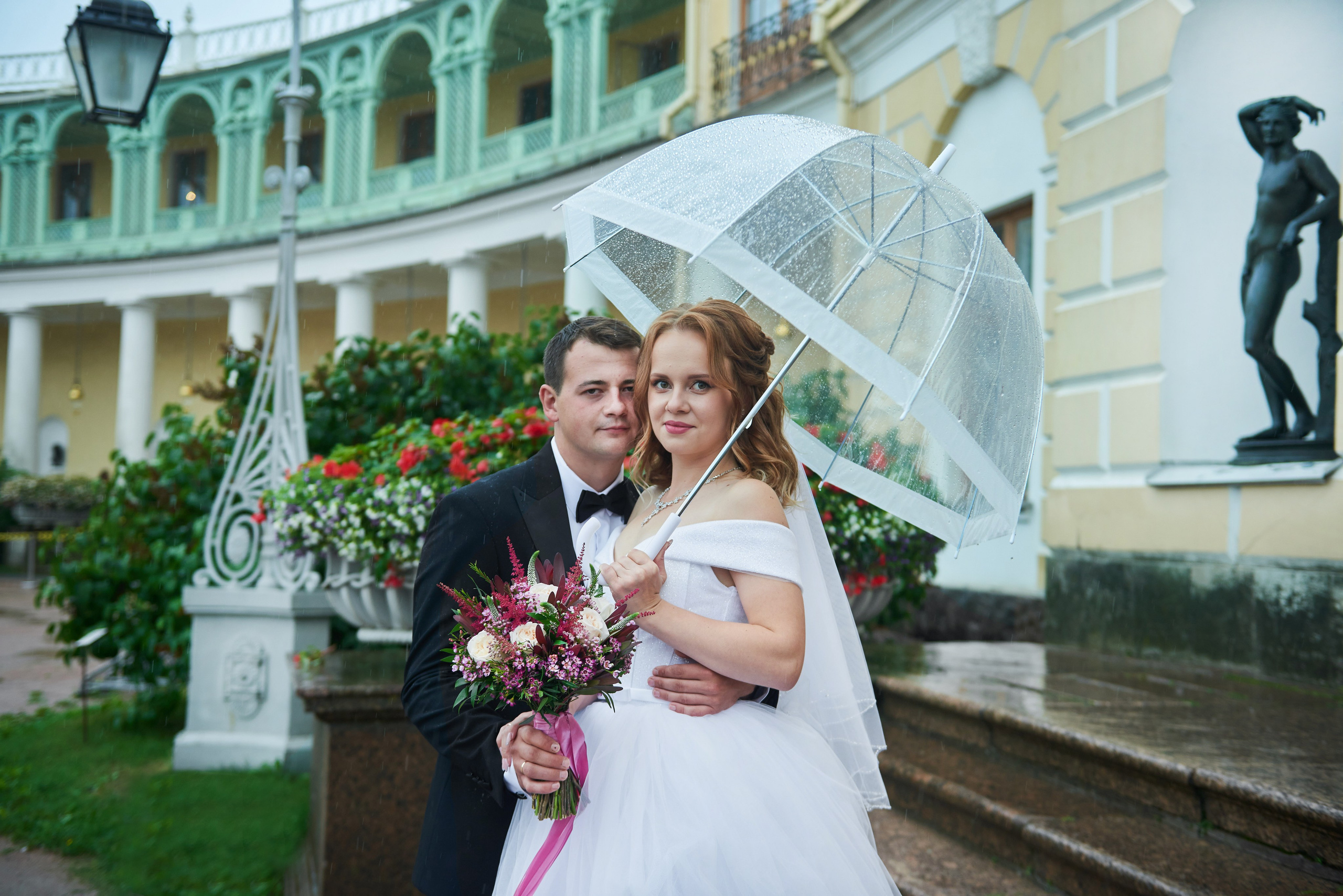 Екатерина и Александр (свадебная фотосессия в Павловском Дворце). Портретный, семейный и свадебный фотограф в Санкт-Петербурге и в Пушкине Ширяев Денис