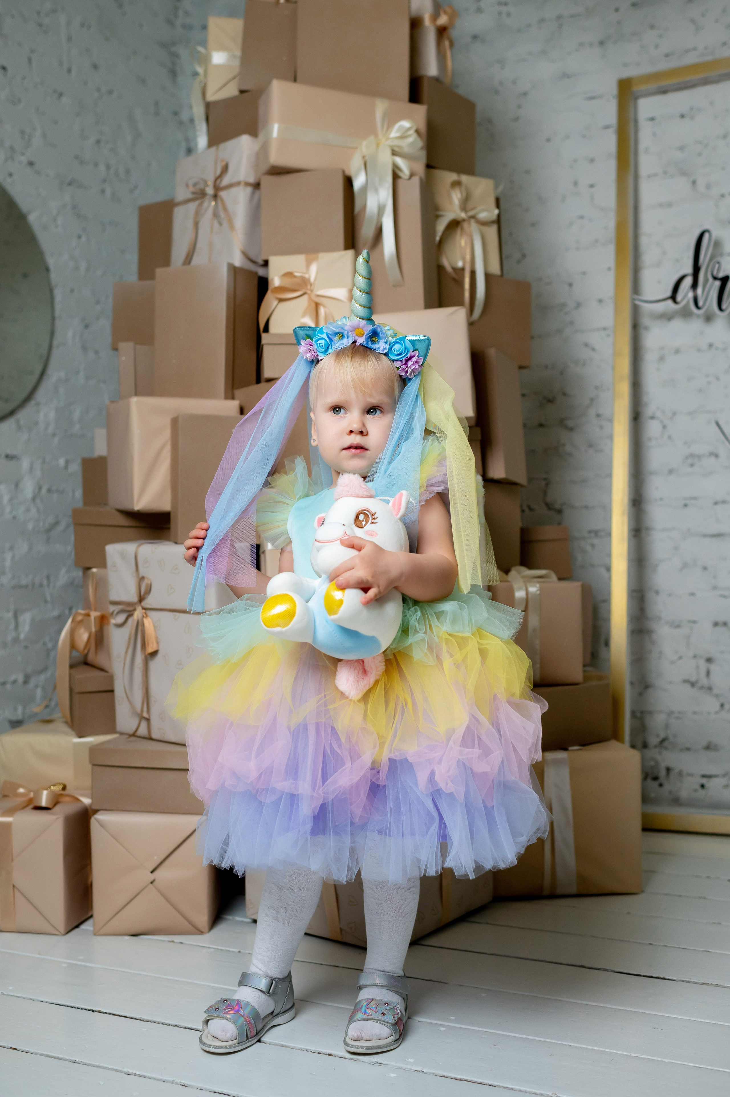 Новогодняя фотосессия для Ники. Портретный, семейный и свадебный фотограф в Санкт-Петербурге и в Пушкине Ширяев Денис