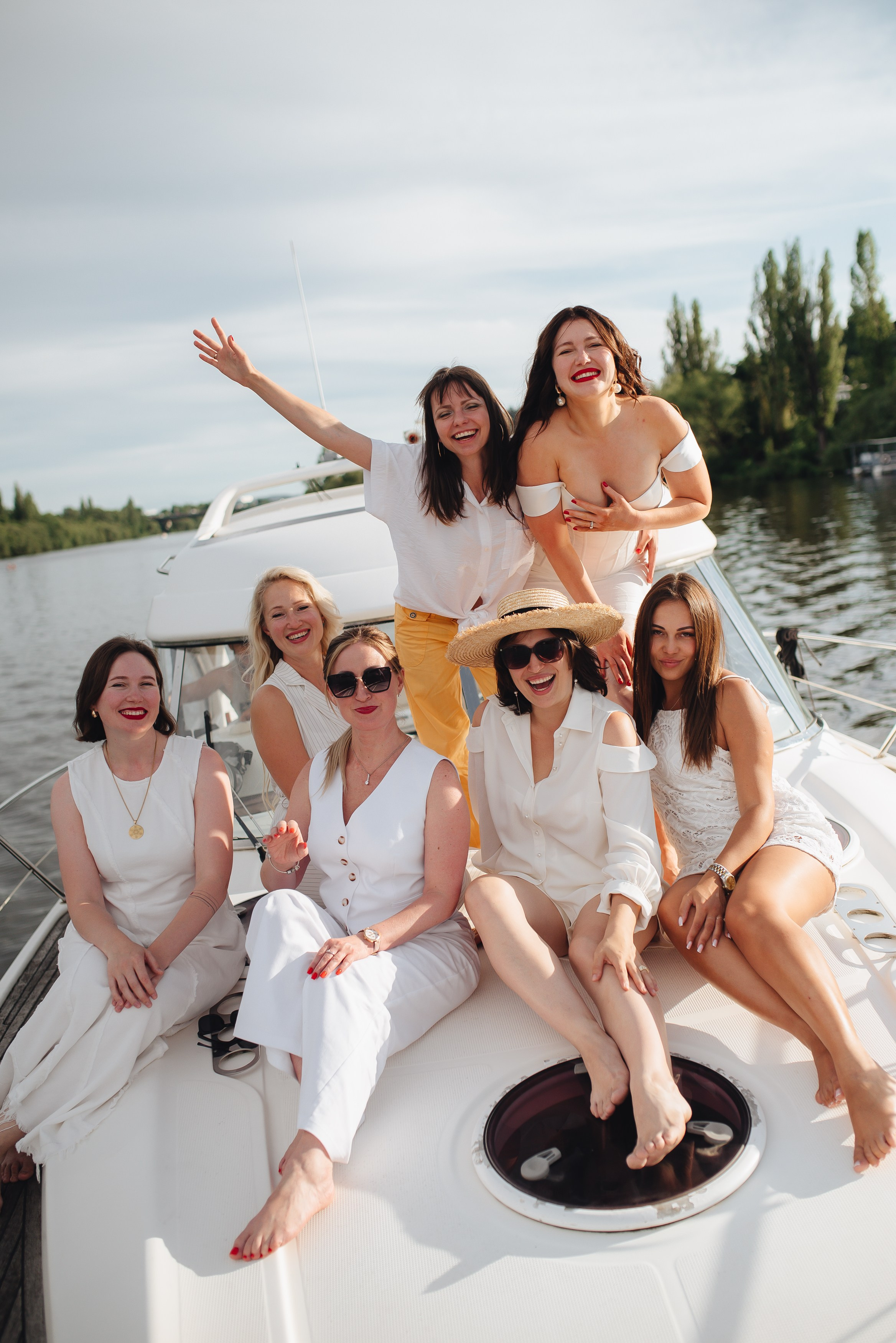 Фотосессия на яхте. Фотограф Прага | Photographer Prague| Фотограф в Праге Яра Куркус