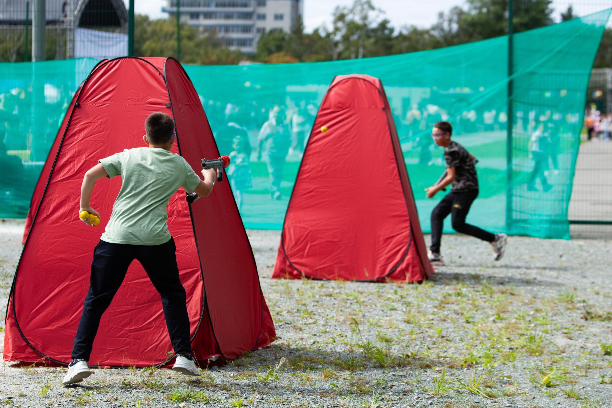 Базукобол на День Города. Кутузов Евгений Фотограф в Южно-Сахалинске