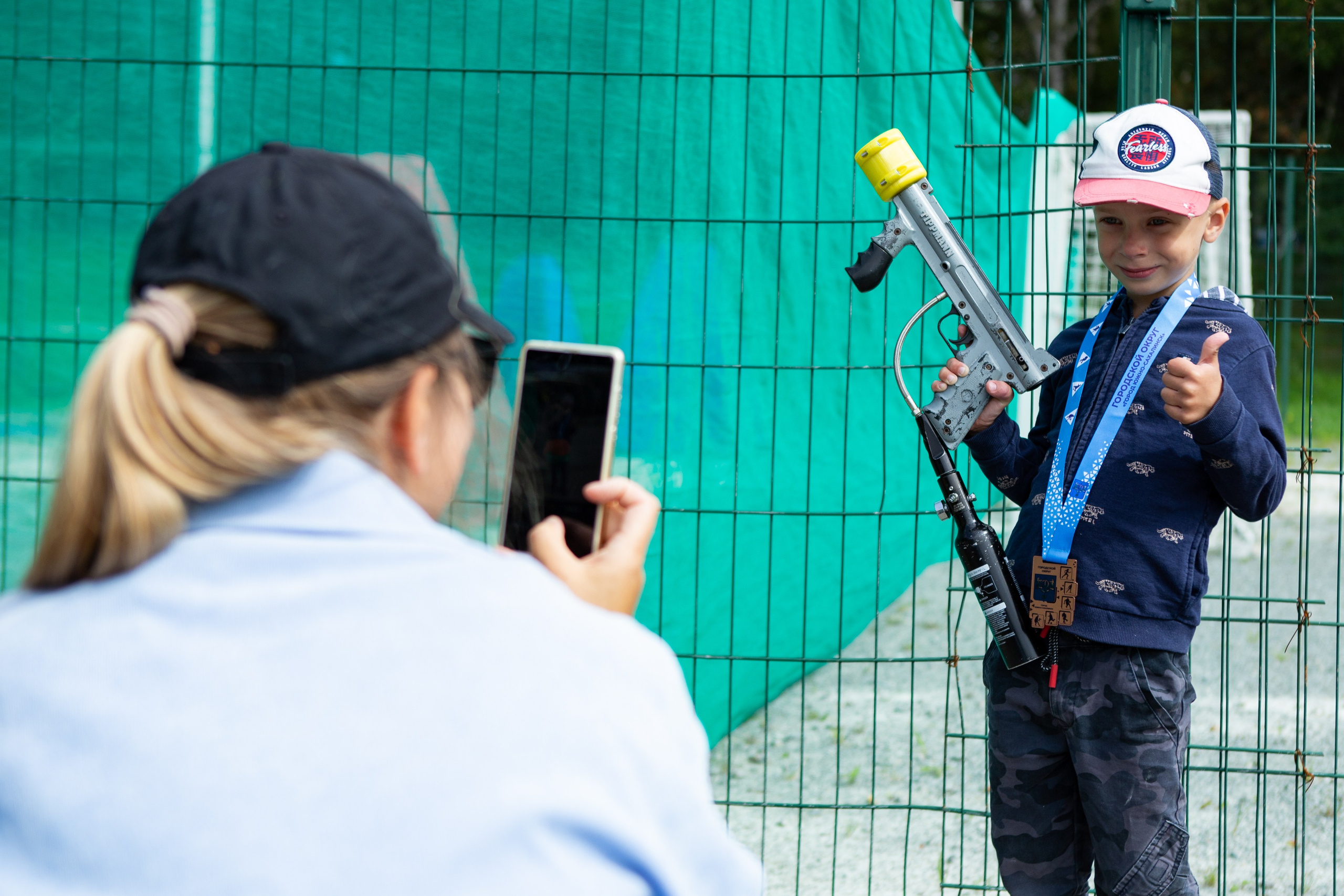 Базукобол на День Города. Кутузов Евгений Фотограф в Южно-Сахалинске