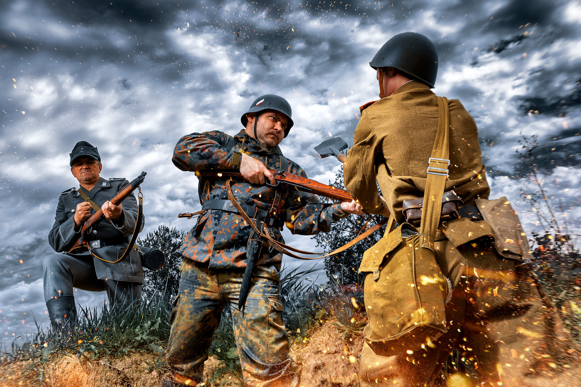 Реконструкторы. Фотопроекты и ретушь любой сложности