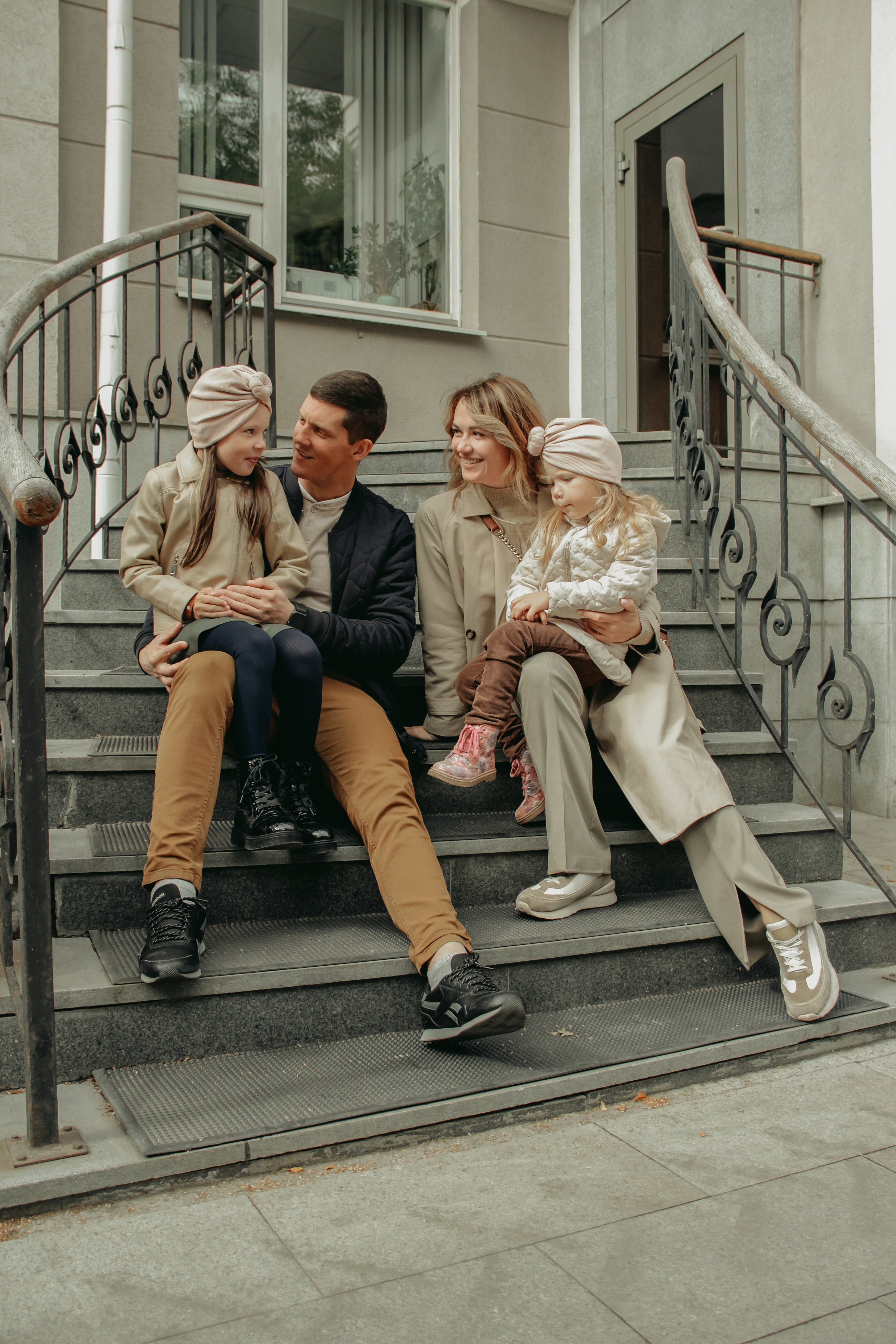 Маша, Илья и дочки. Фотограф в Екатеринбурге Катерина Березина