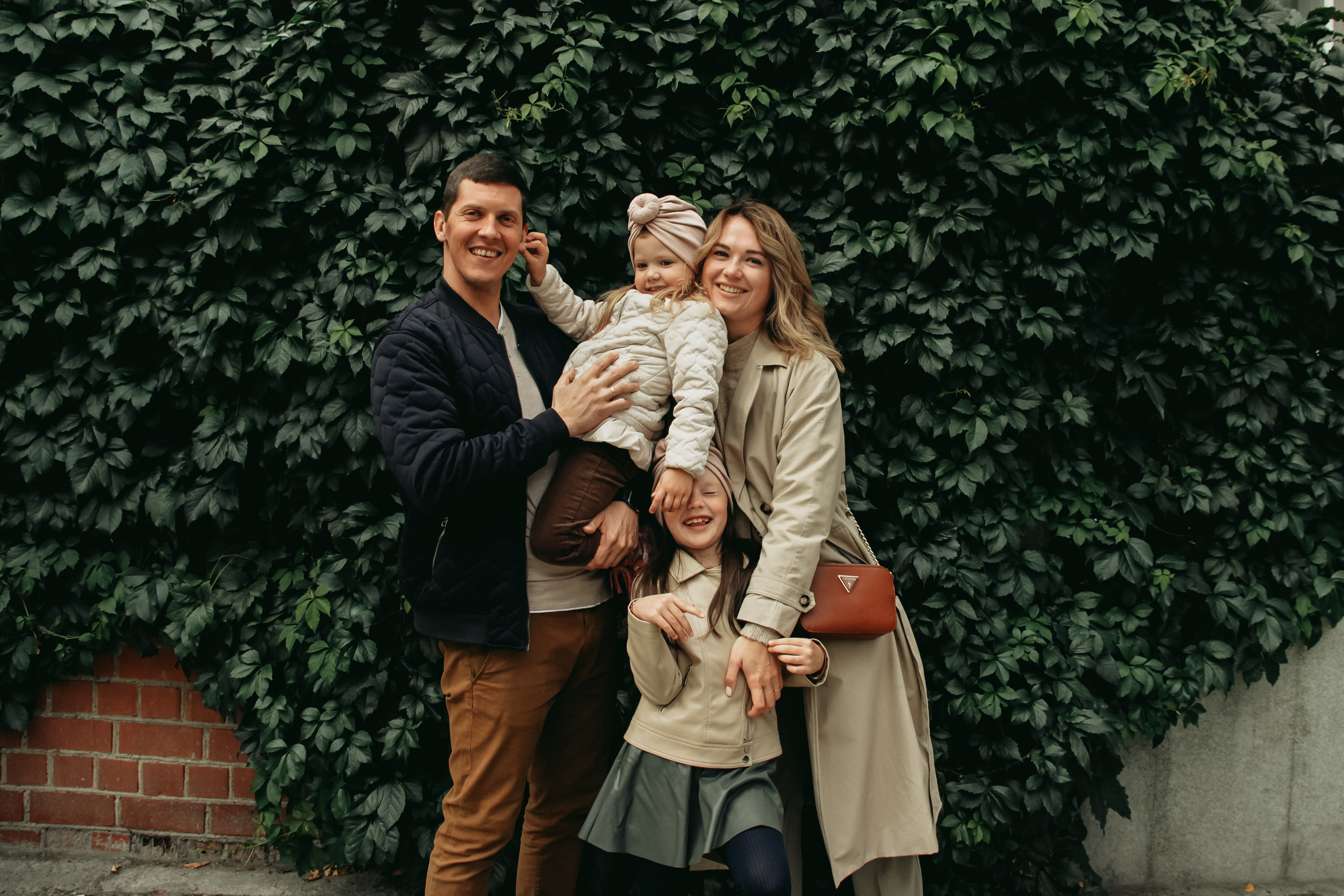 Маша, Илья и дочки. Фотограф в Екатеринбурге Катерина Березина