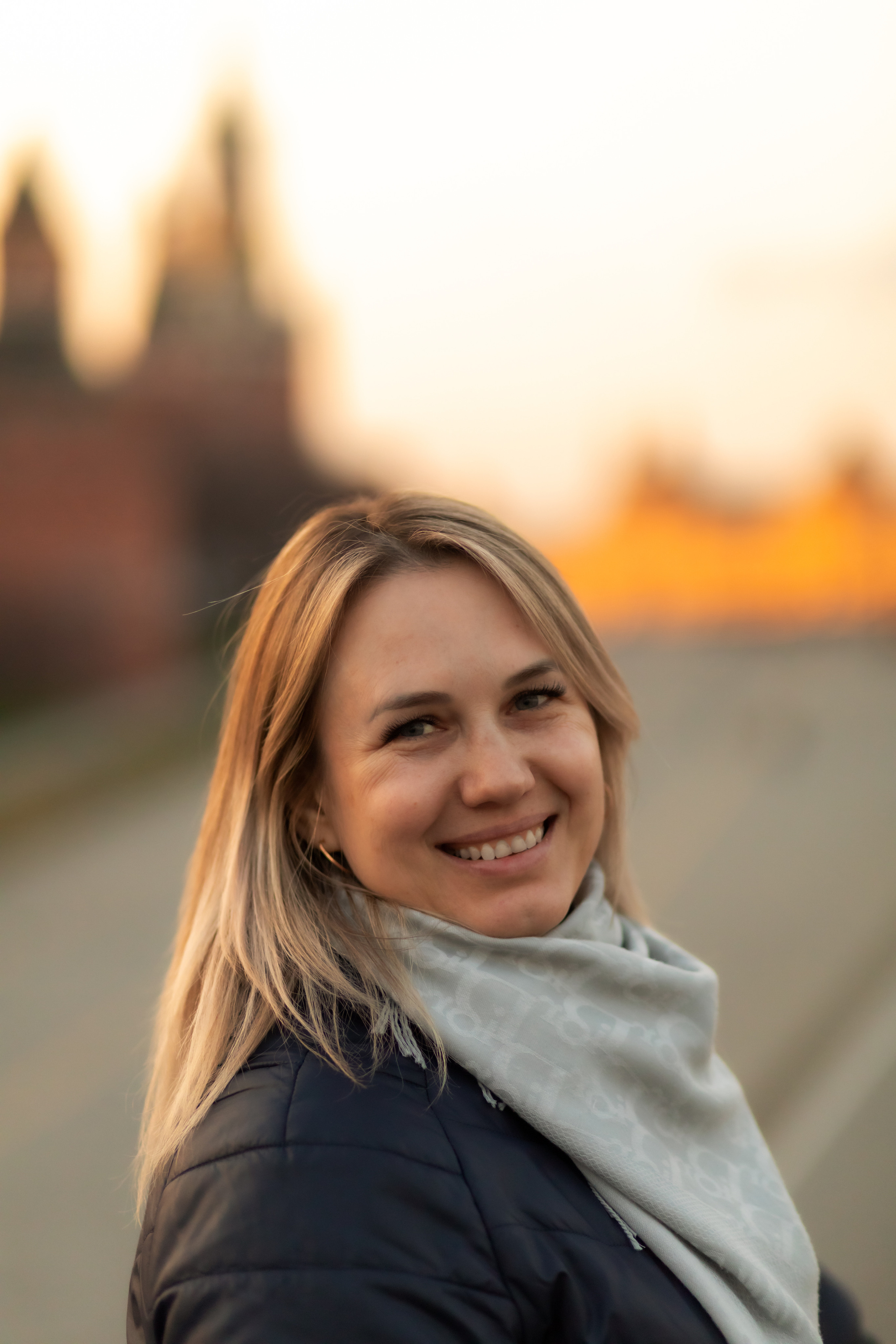 Владимир и Галина Прогулка по Москве. Портретный и семейный фотограф в Москве Владимир Крылаев