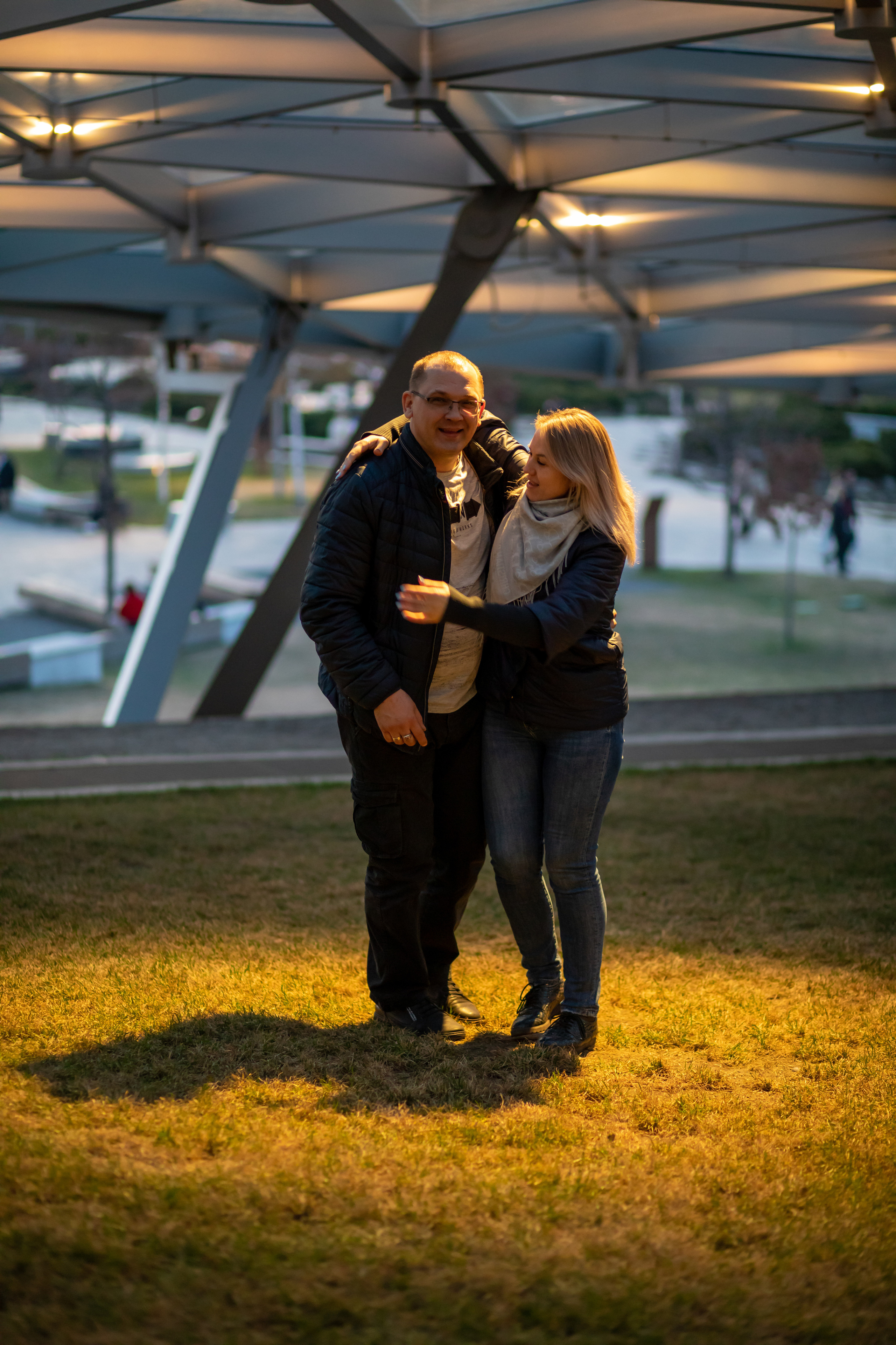 Владимир и Галина Прогулка по Москве. Портретный и семейный фотограф в Москве Владимир Крылаев