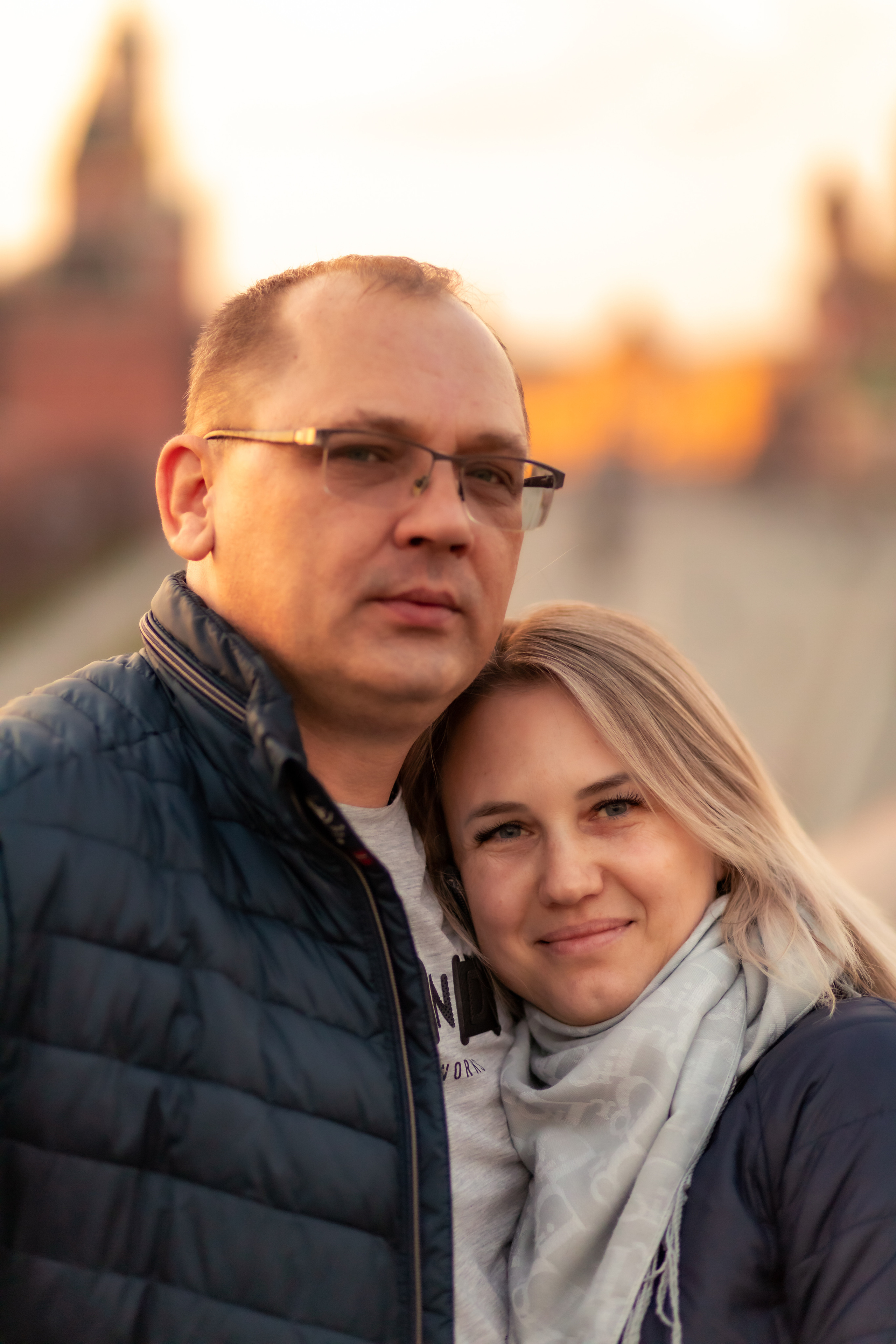 Владимир и Галина Прогулка по Москве. Портретный и семейный фотограф в Москве Владимир Крылаев