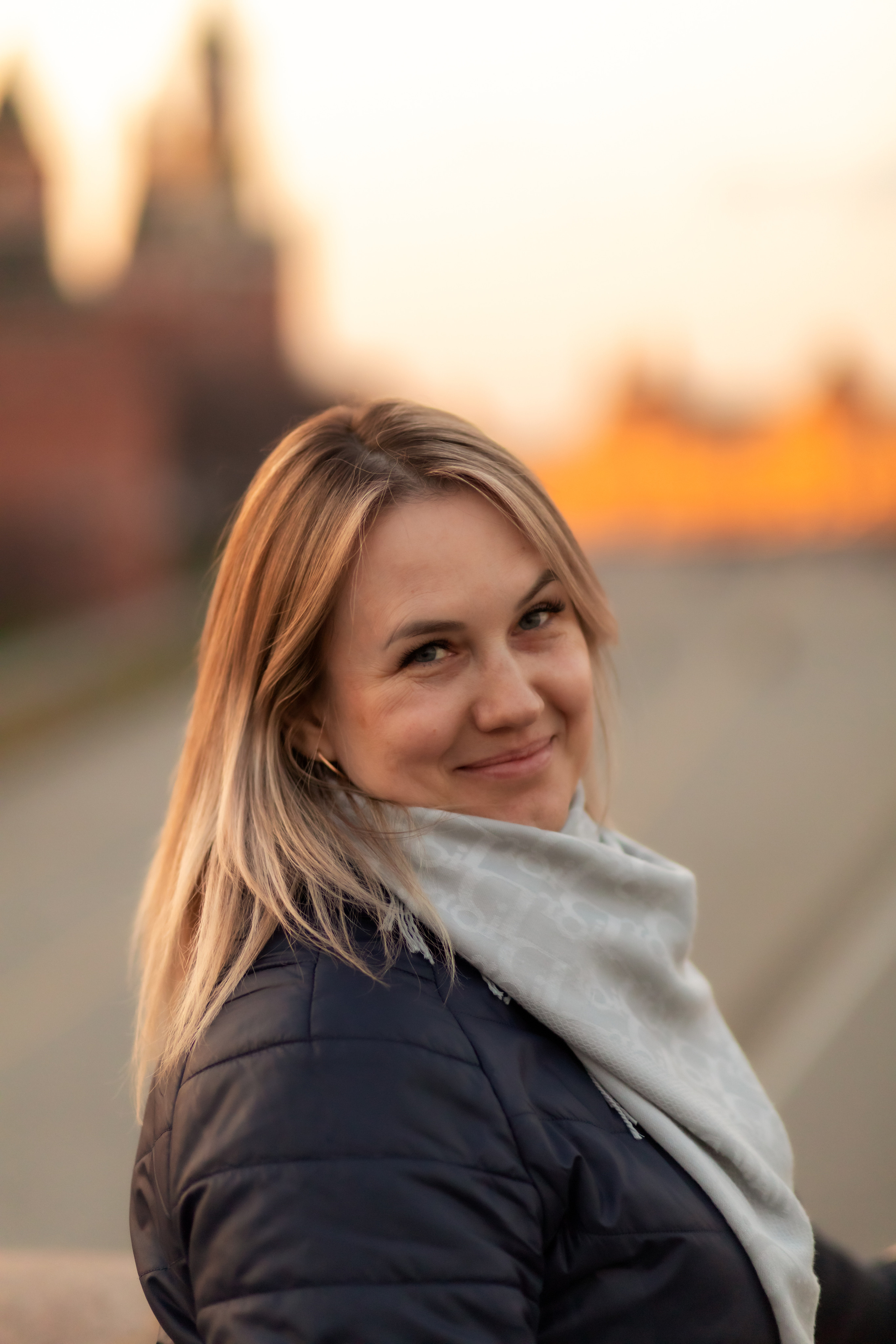 Владимир и Галина Прогулка по Москве. Портретный и семейный фотограф в Москве Владимир Крылаев